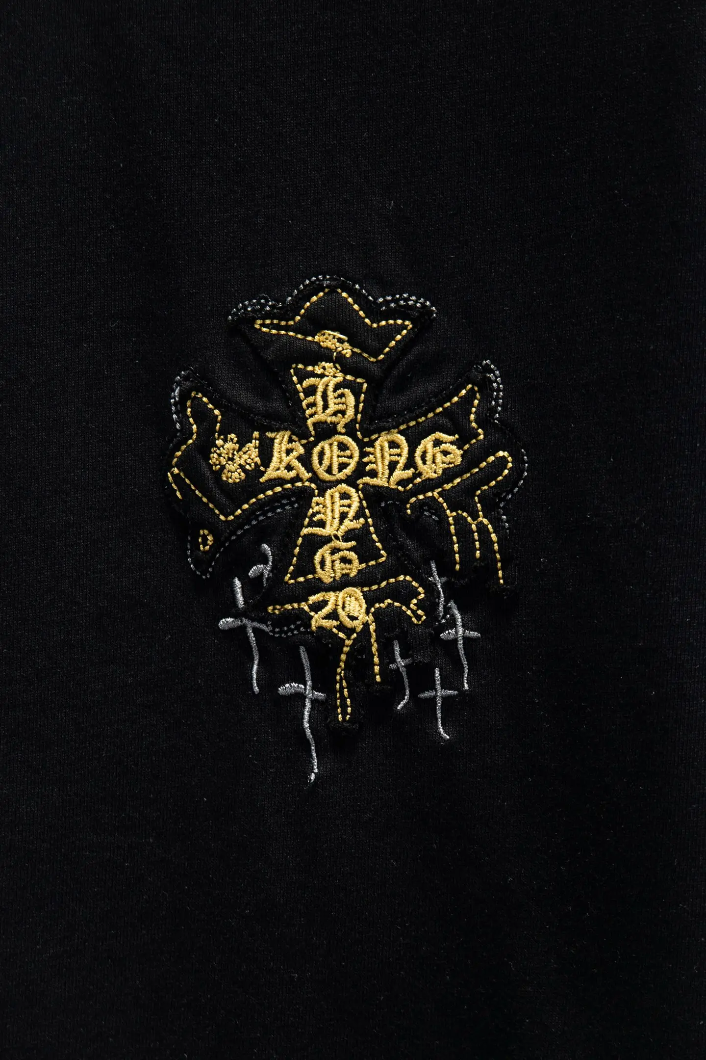 Embroidered Oversized Distressed T-Shirt D14515337 — view 4