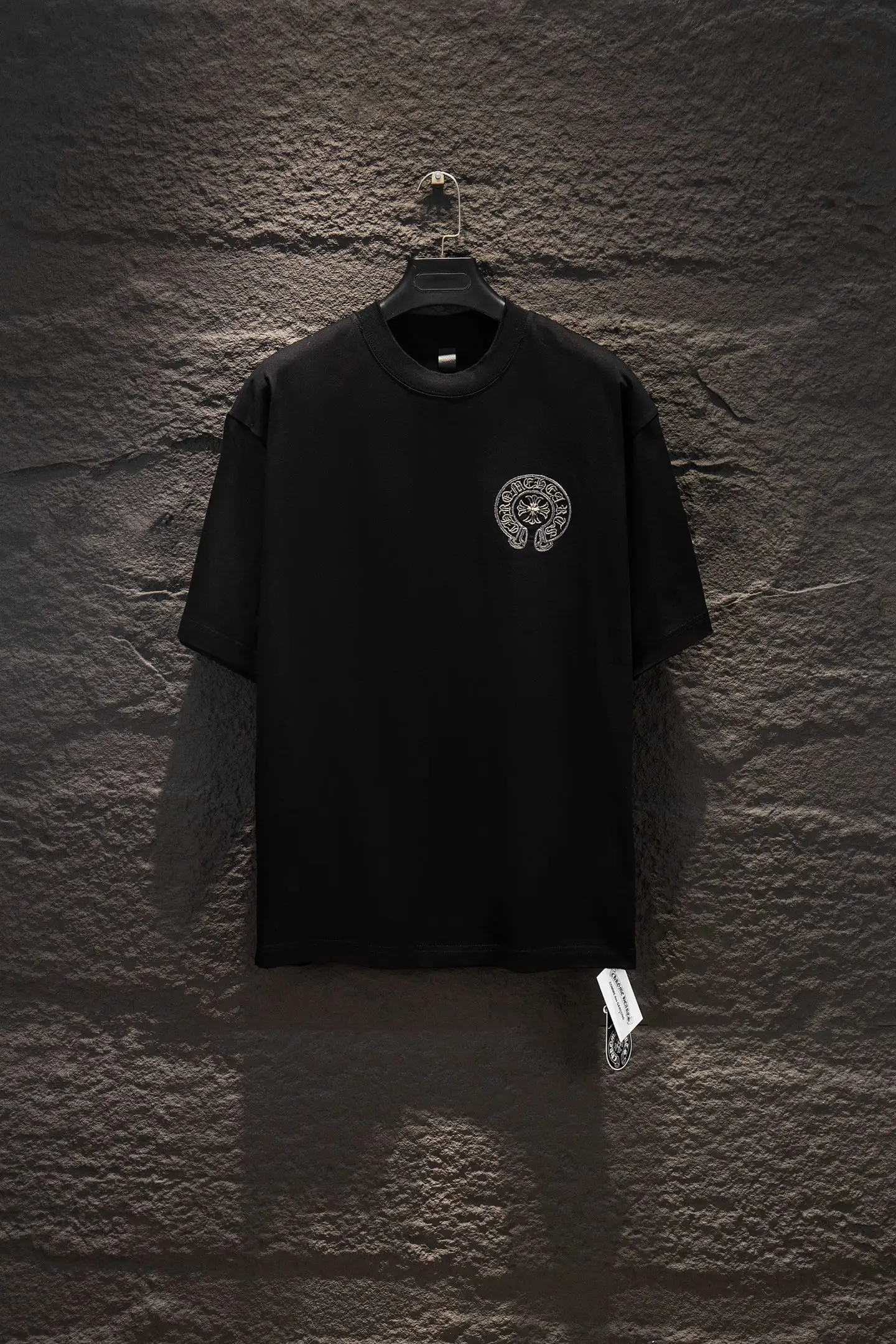 Embroidered Oversized Cotton T-Shirt D14515334