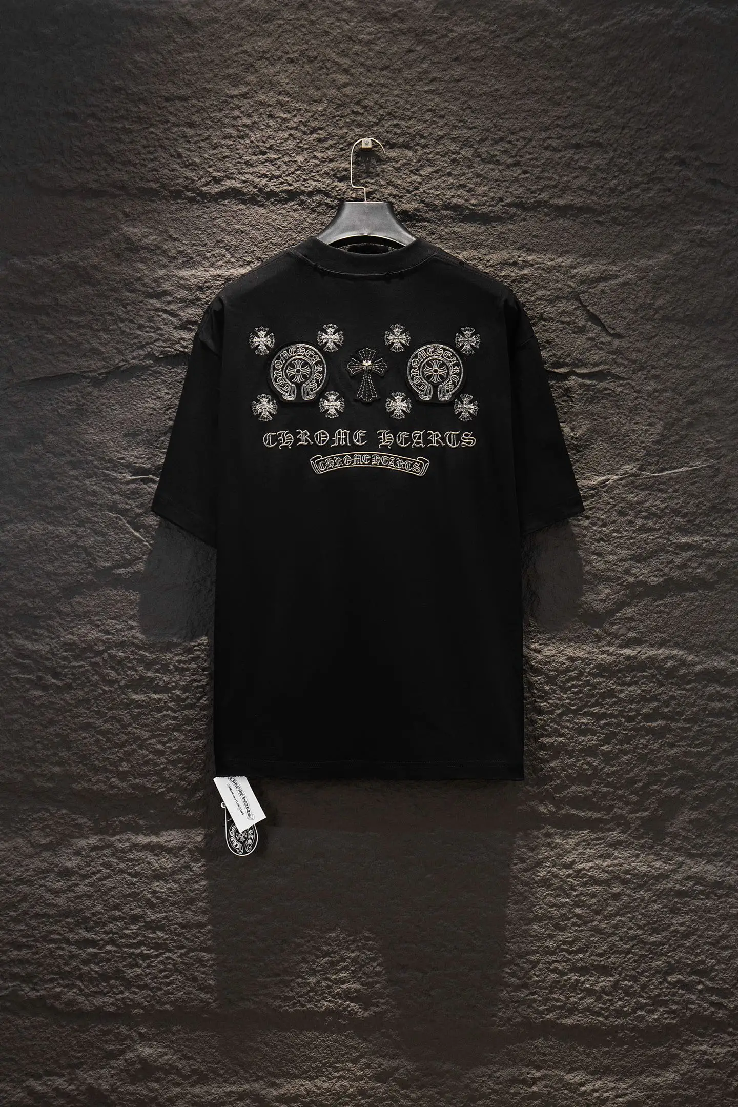 Embroidered Oversized Cotton T-Shirt D14515334 — view 2