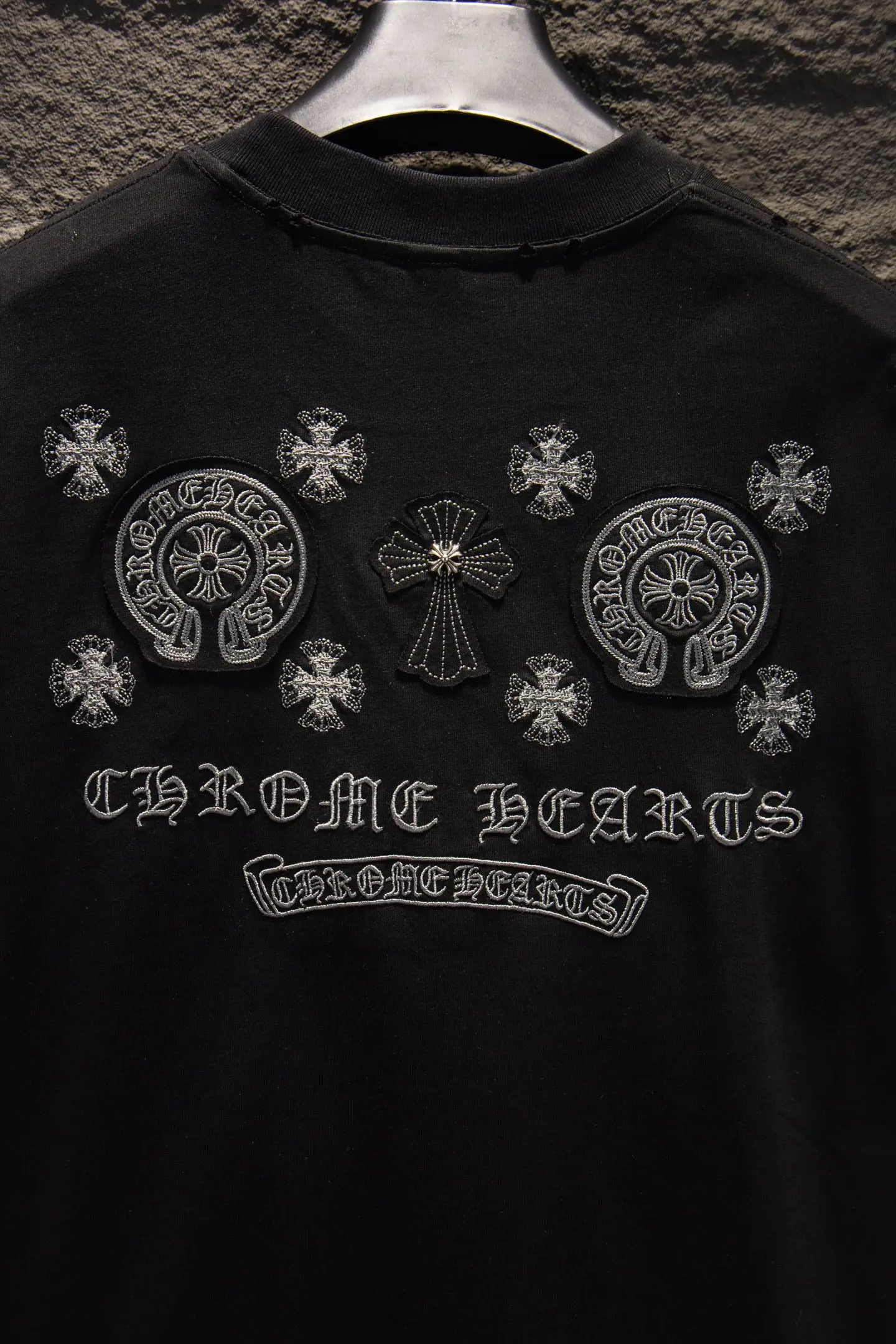 Embroidered Oversized Cotton T-Shirt D14515334 — view 5