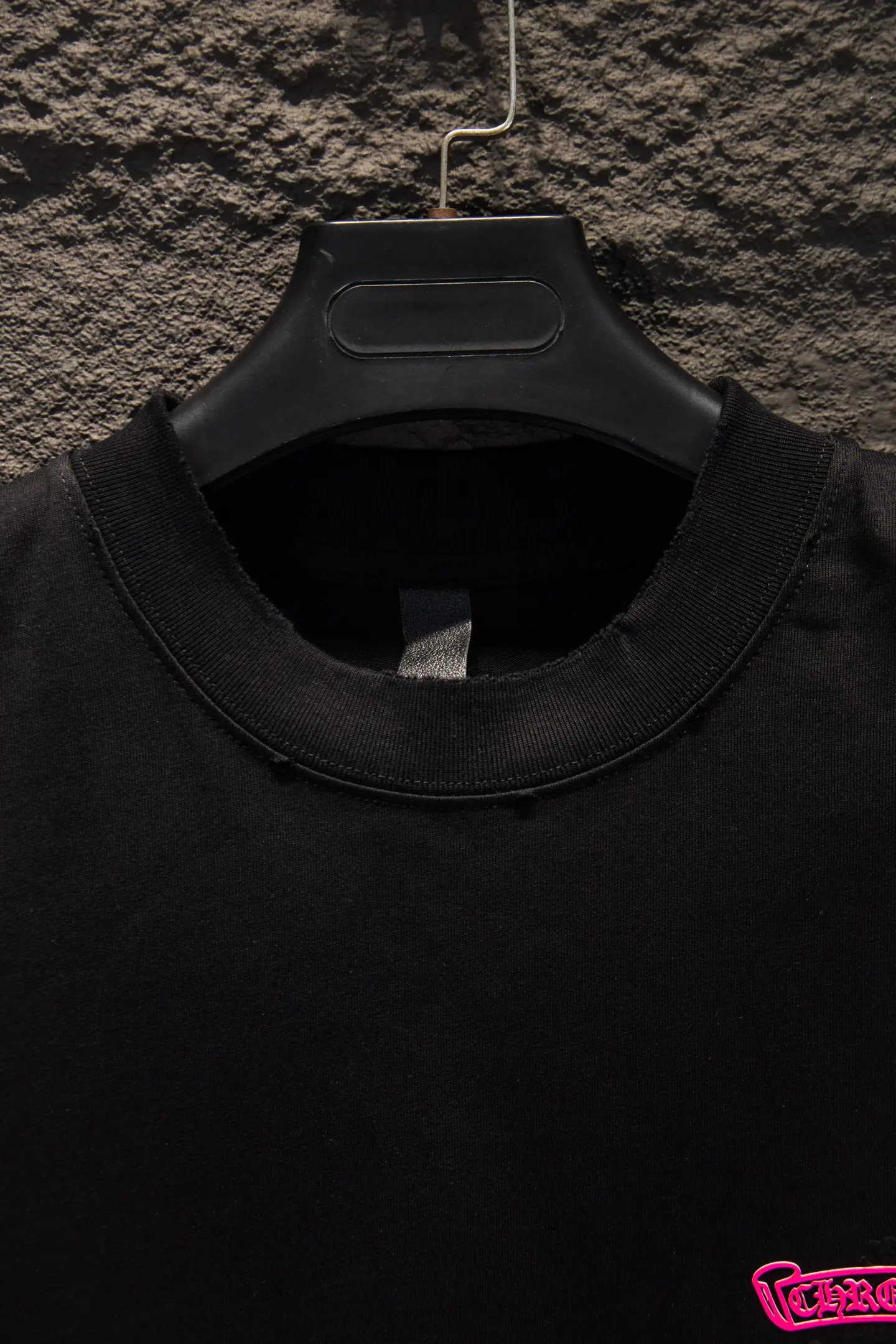 Logo-Flocked Oversized Cotton T-Shirt D13515499 — view 3