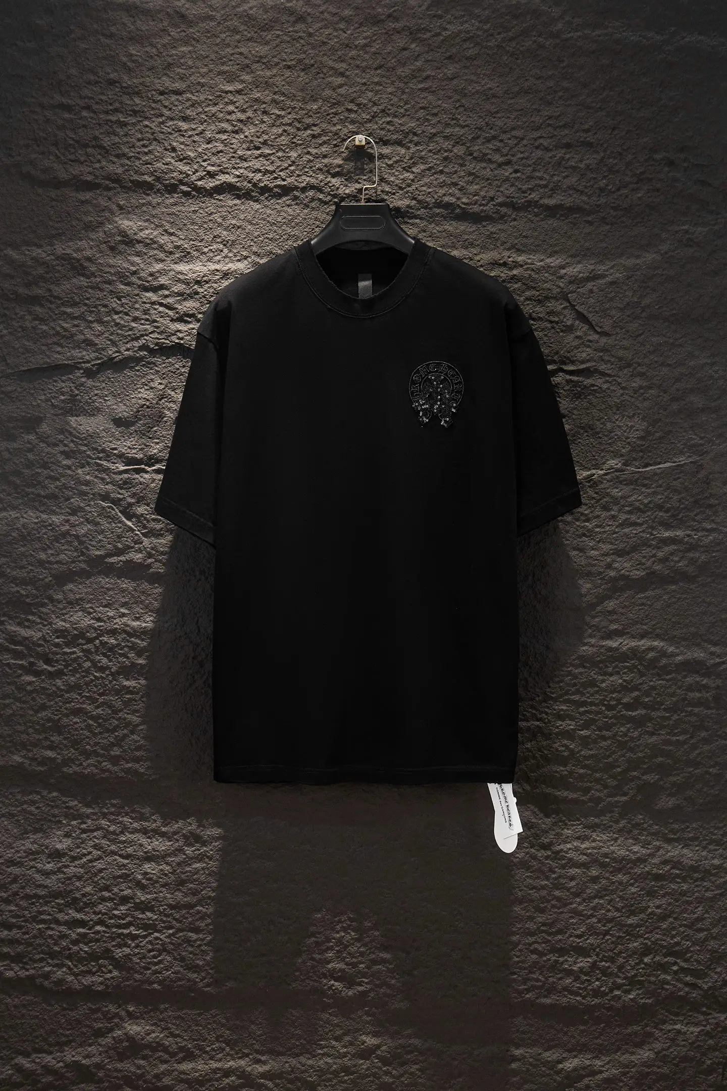 Embellished Oversized Cotton T-Shirt D14515497