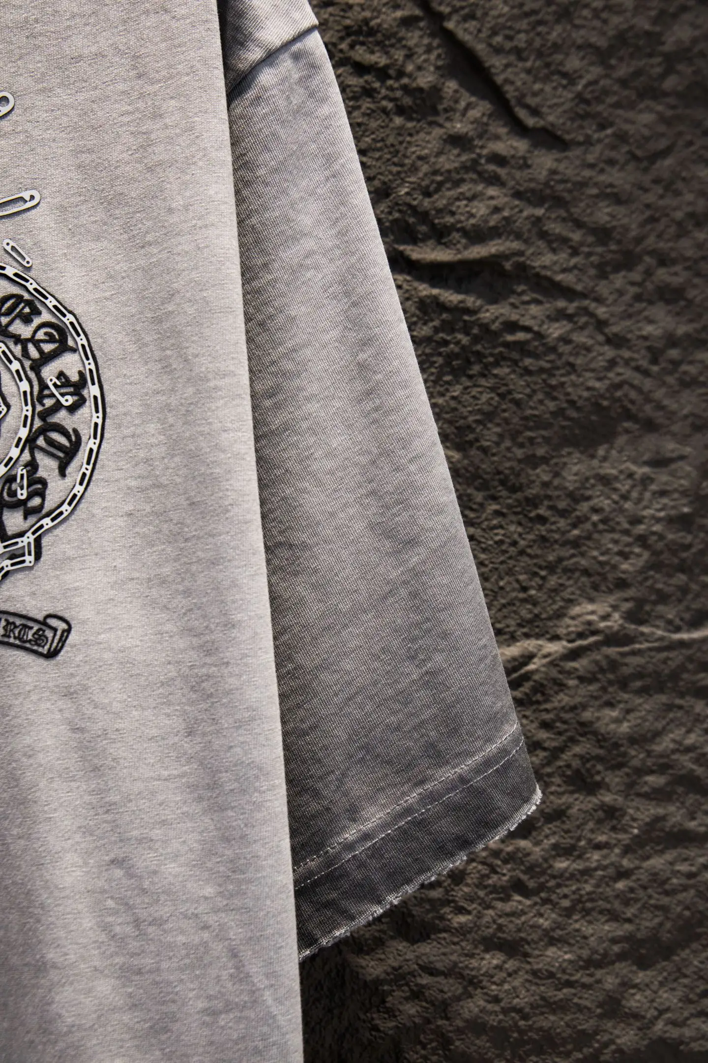 Oversized Faded Logo Cotton T-Shirt D14515494 — view 6