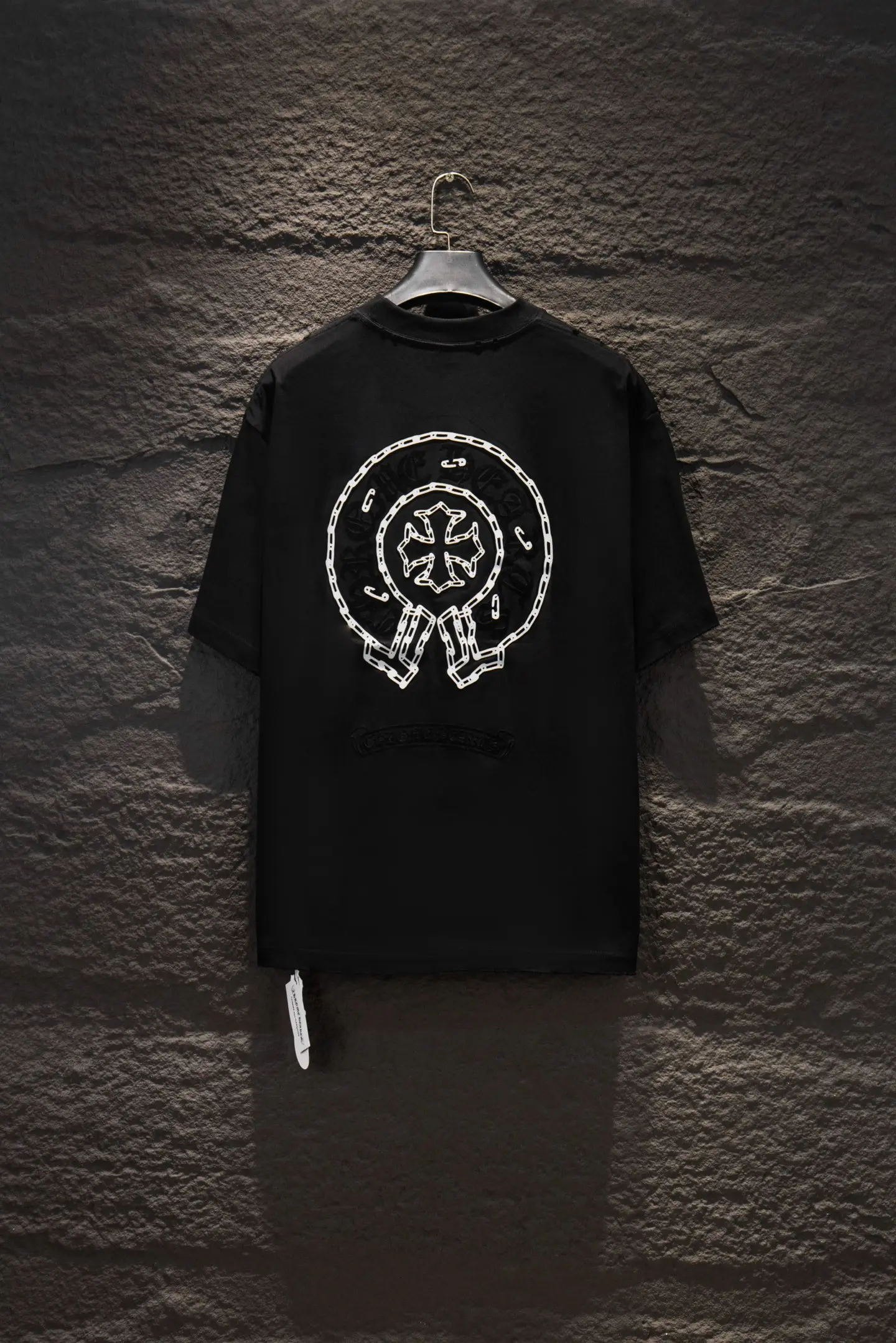 Oversized Flocked Silicone Logo T-Shirt D14515495 — view 2