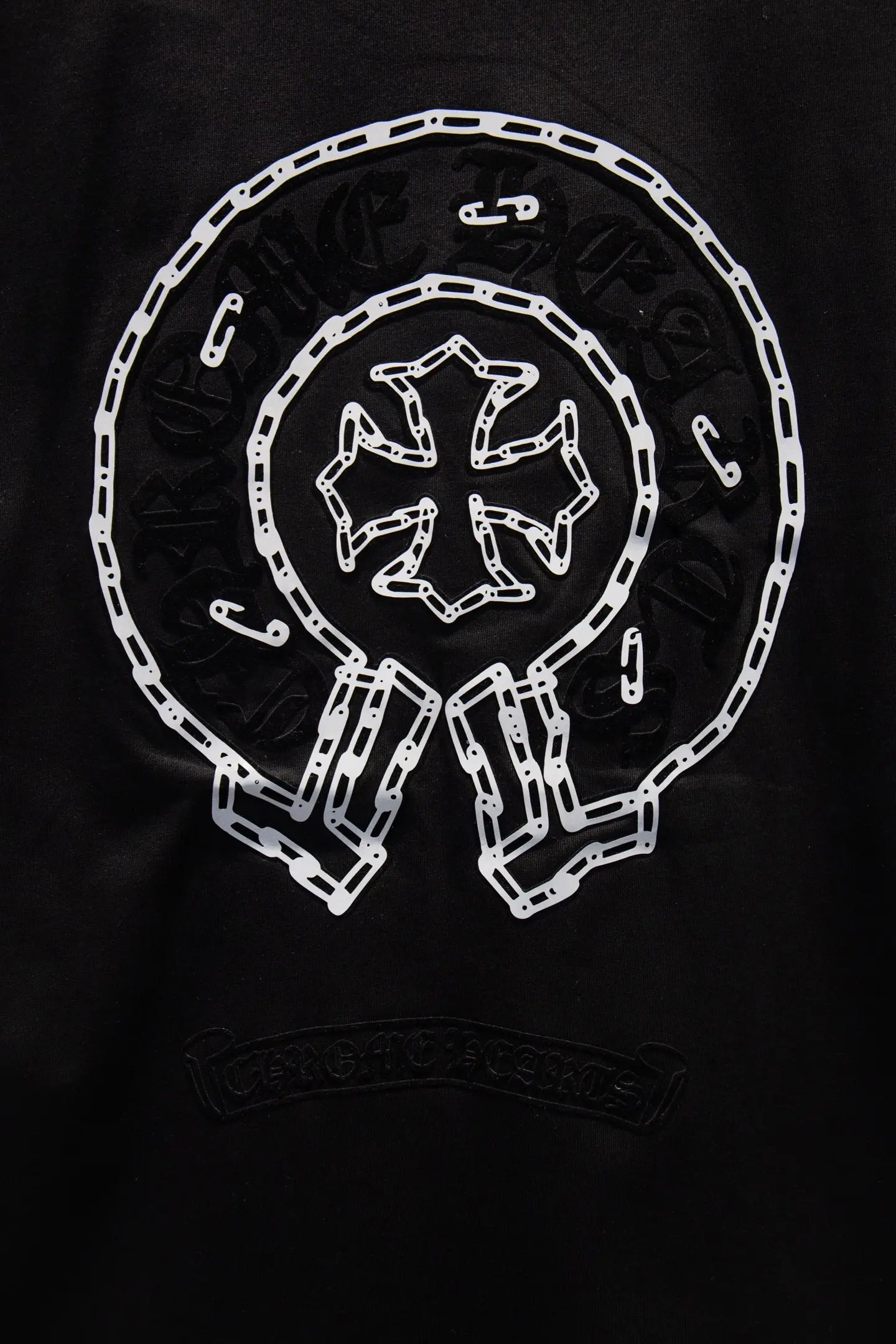 Oversized Flocked Silicone Logo T-Shirt D14515495 — view 5