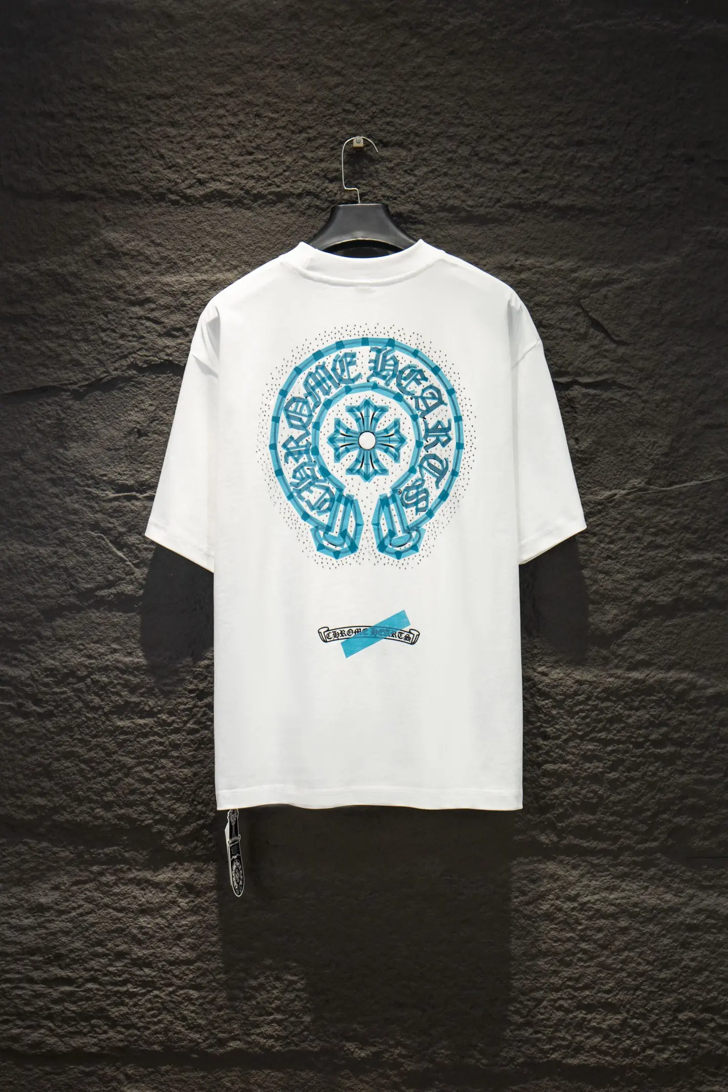 Rhinestone Embellished Oversized T-Shirt D12515490 — view 2