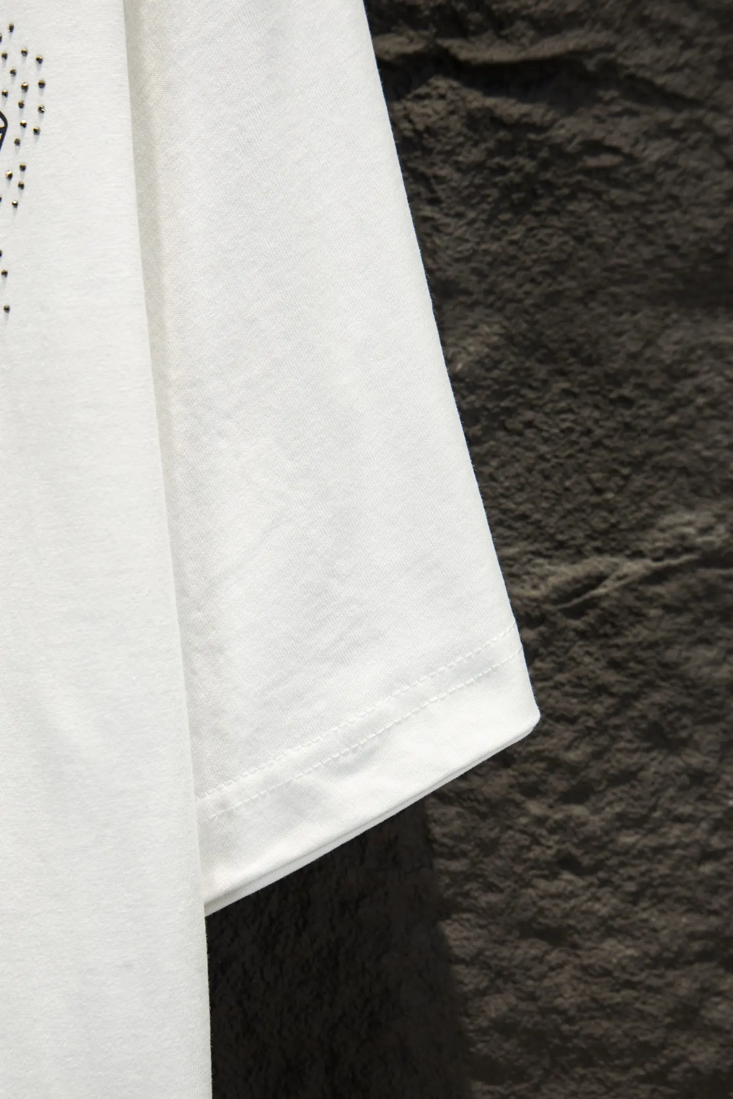 Rhinestone Embellished Oversized T-Shirt D12515490 — view 7
