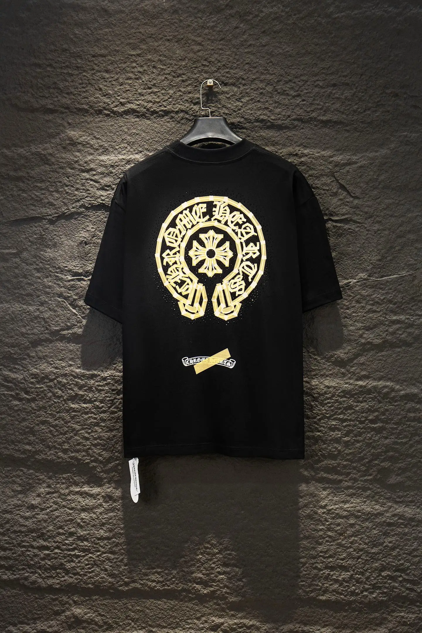 Rhinestone Embellished Oversized T-Shirt D12515491 — view 2