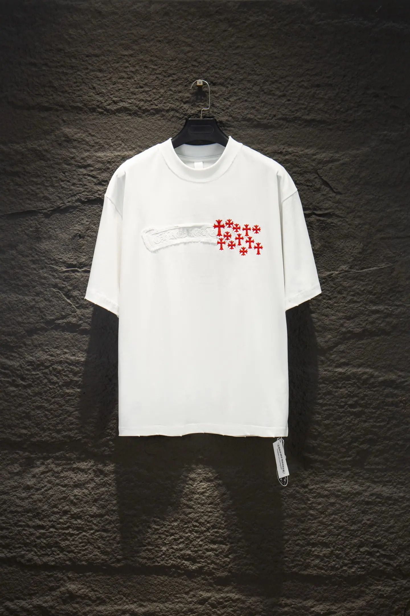 Embroidered Oversized Cotton T-Shirt D14515488