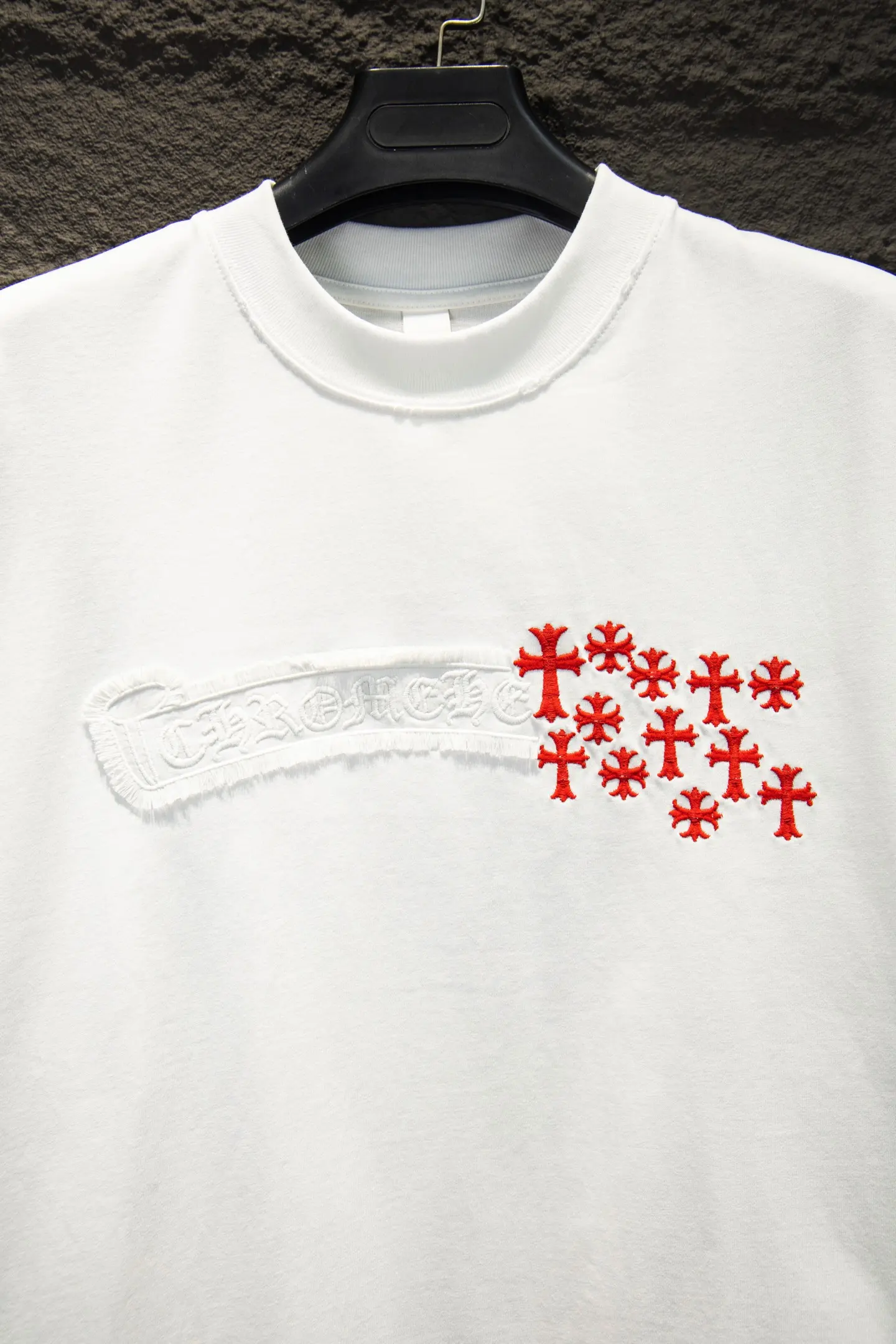 Embroidered Oversized Cotton T-Shirt D14515488 — view 4