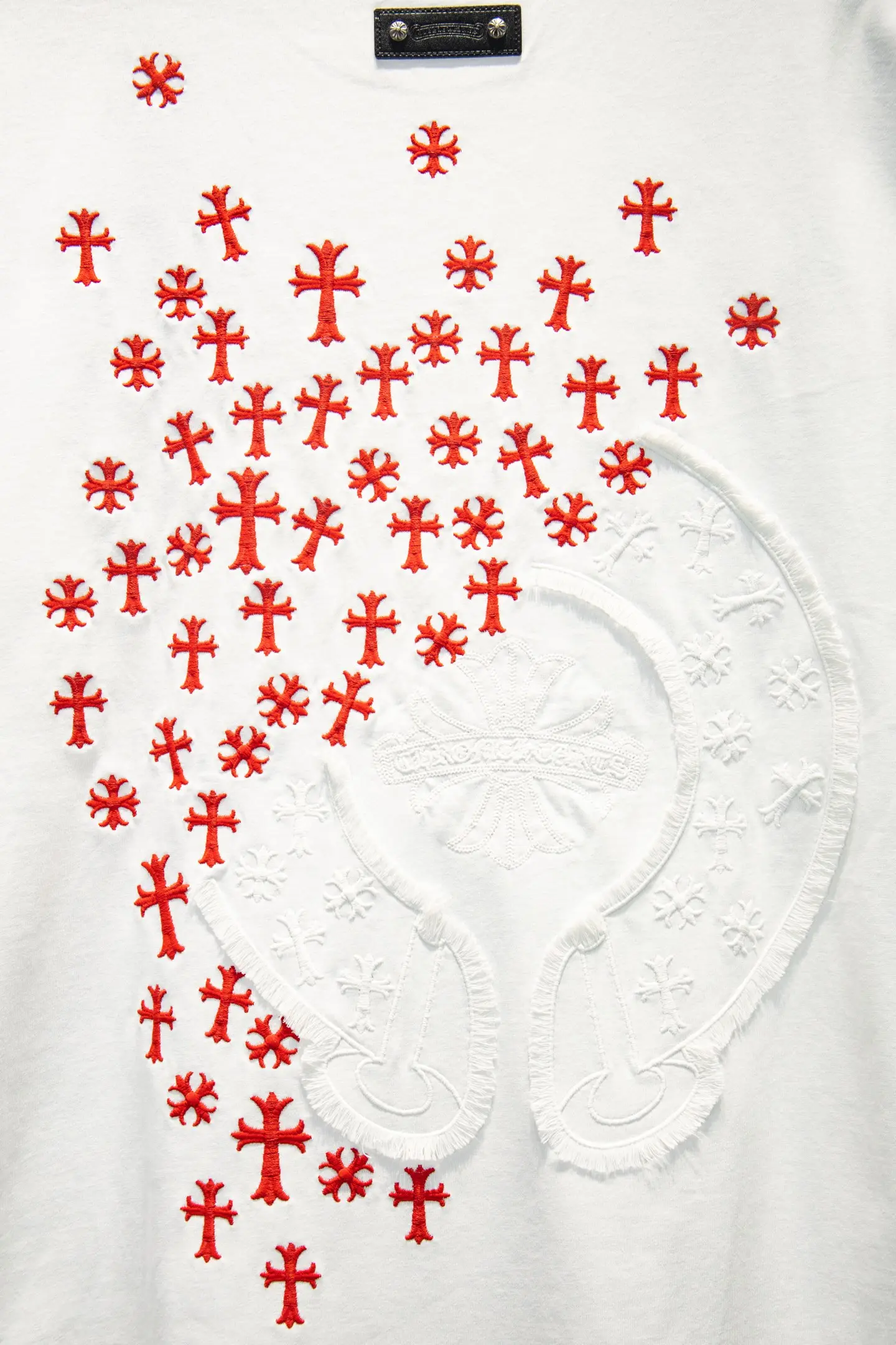 Embroidered Oversized Cotton T-Shirt D14515488 — view 6