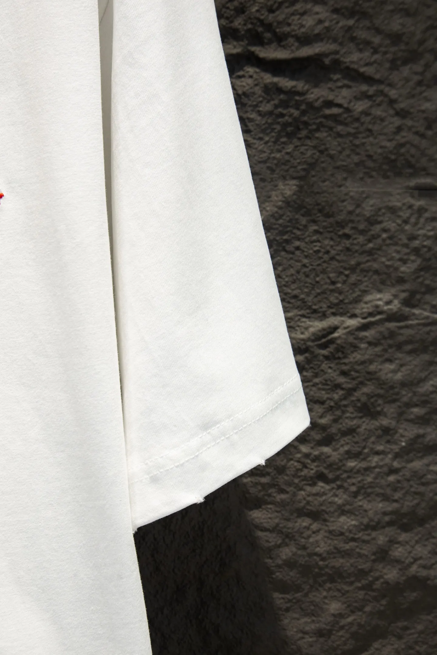 Embroidered Oversized Cotton T-Shirt D14515488 — view 8