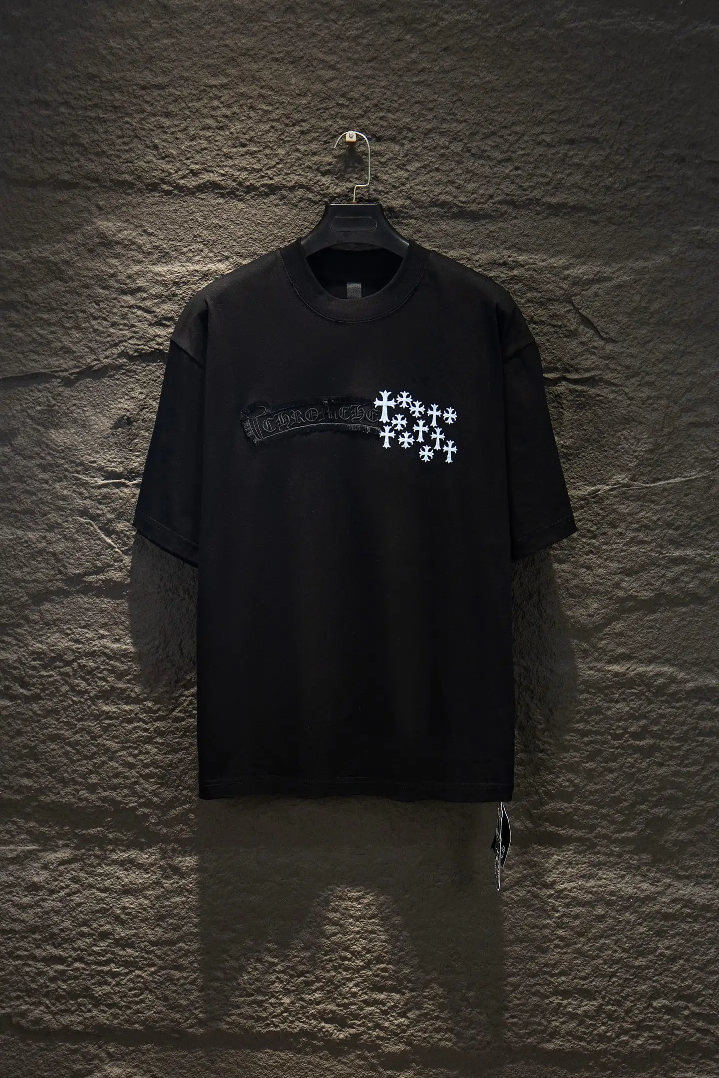 Embroidered Oversized Cotton T-Shirt D14515489