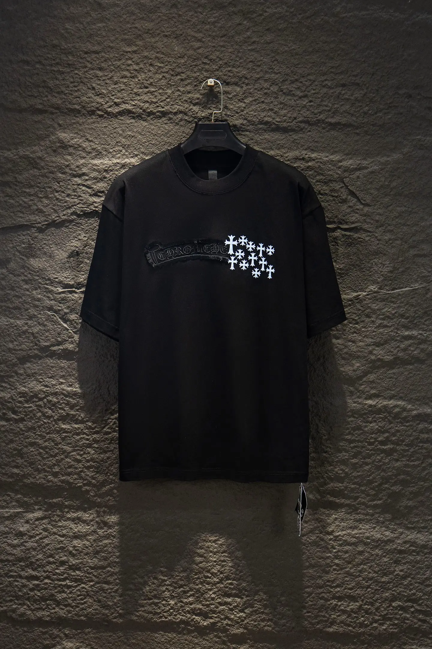 Embroidered Oversized Cotton T-Shirt D14515489