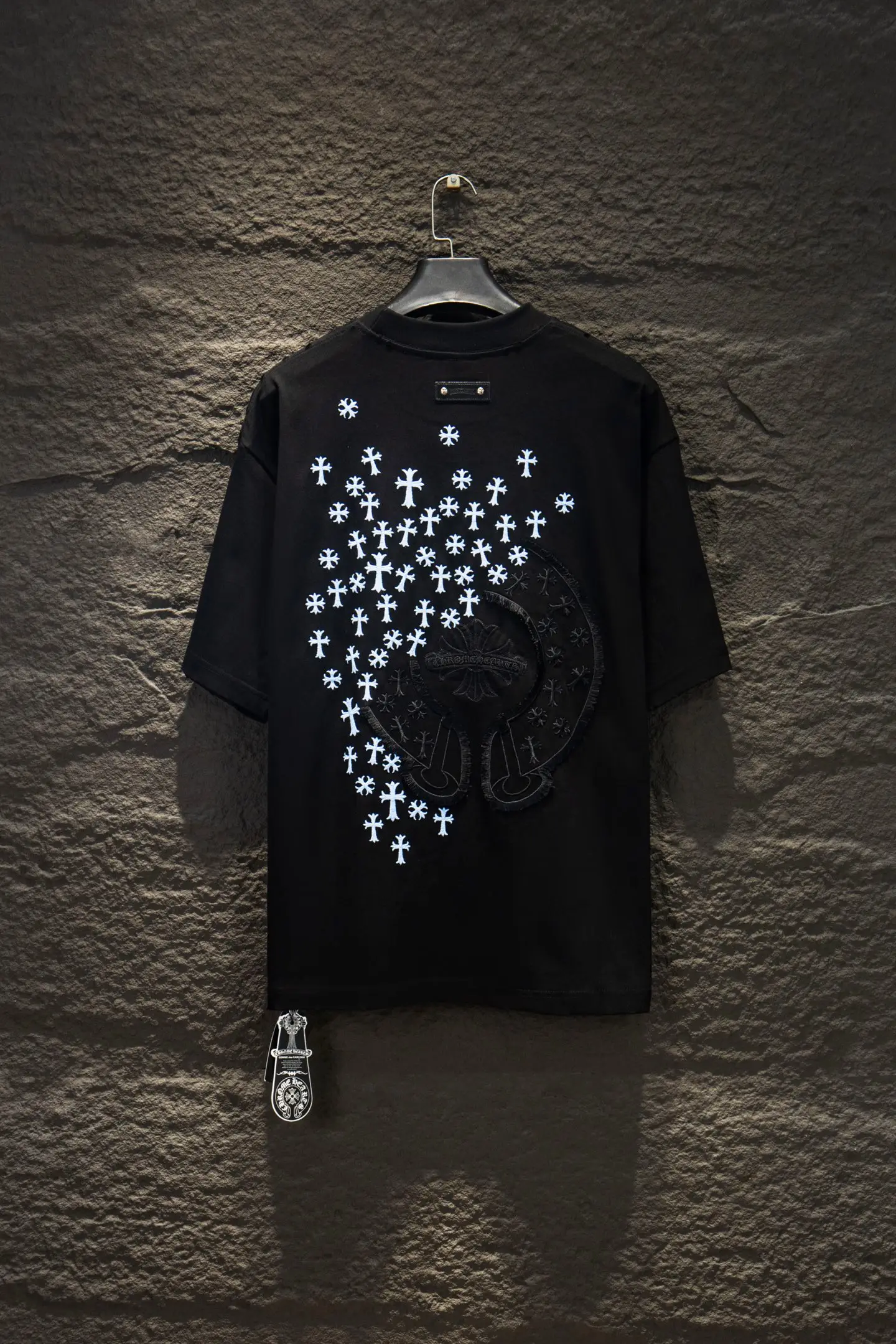 Embroidered Oversized Cotton T-Shirt D14515489 — view 2