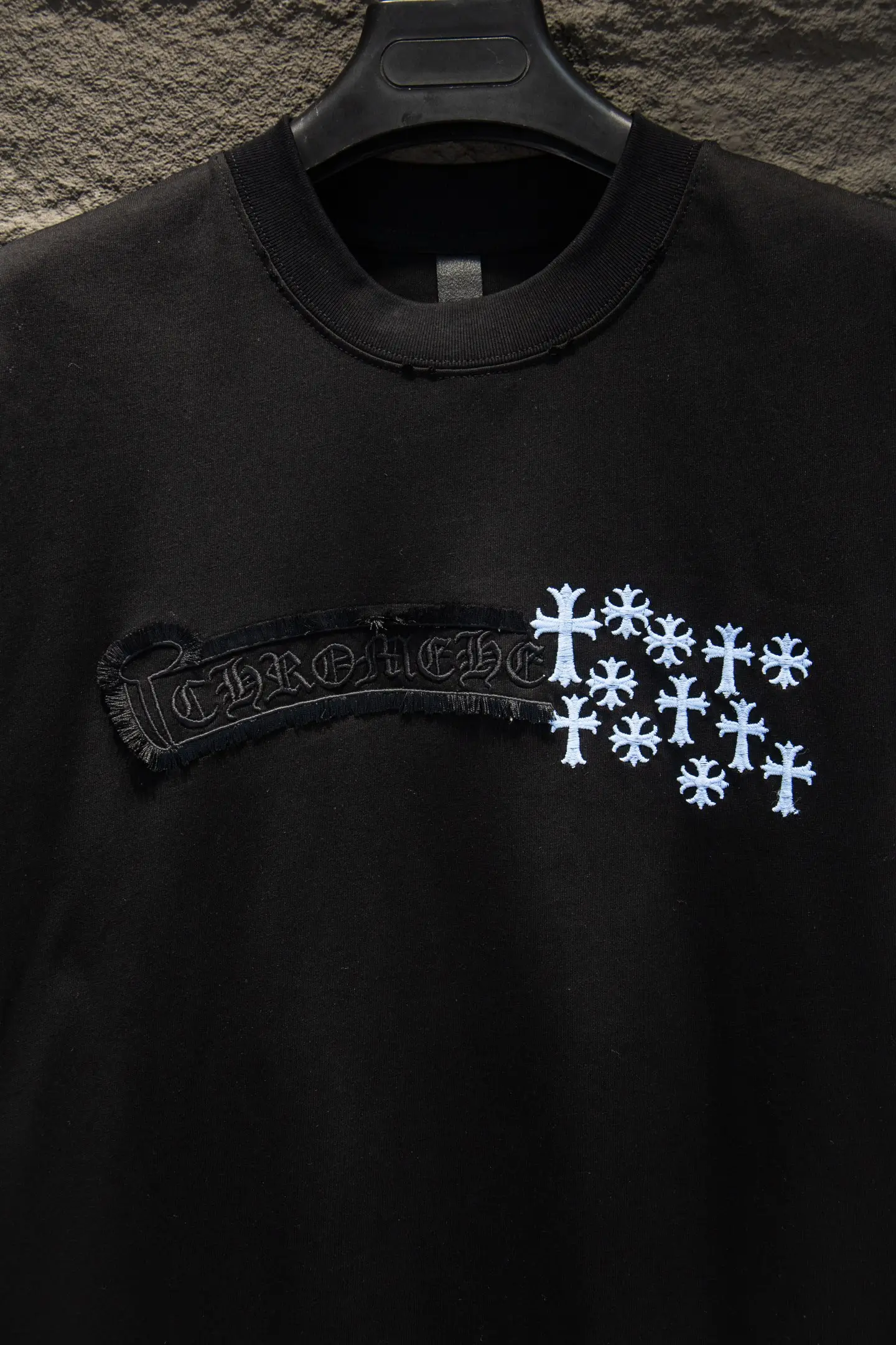Embroidered Oversized Cotton T-Shirt D14515489 — view 4