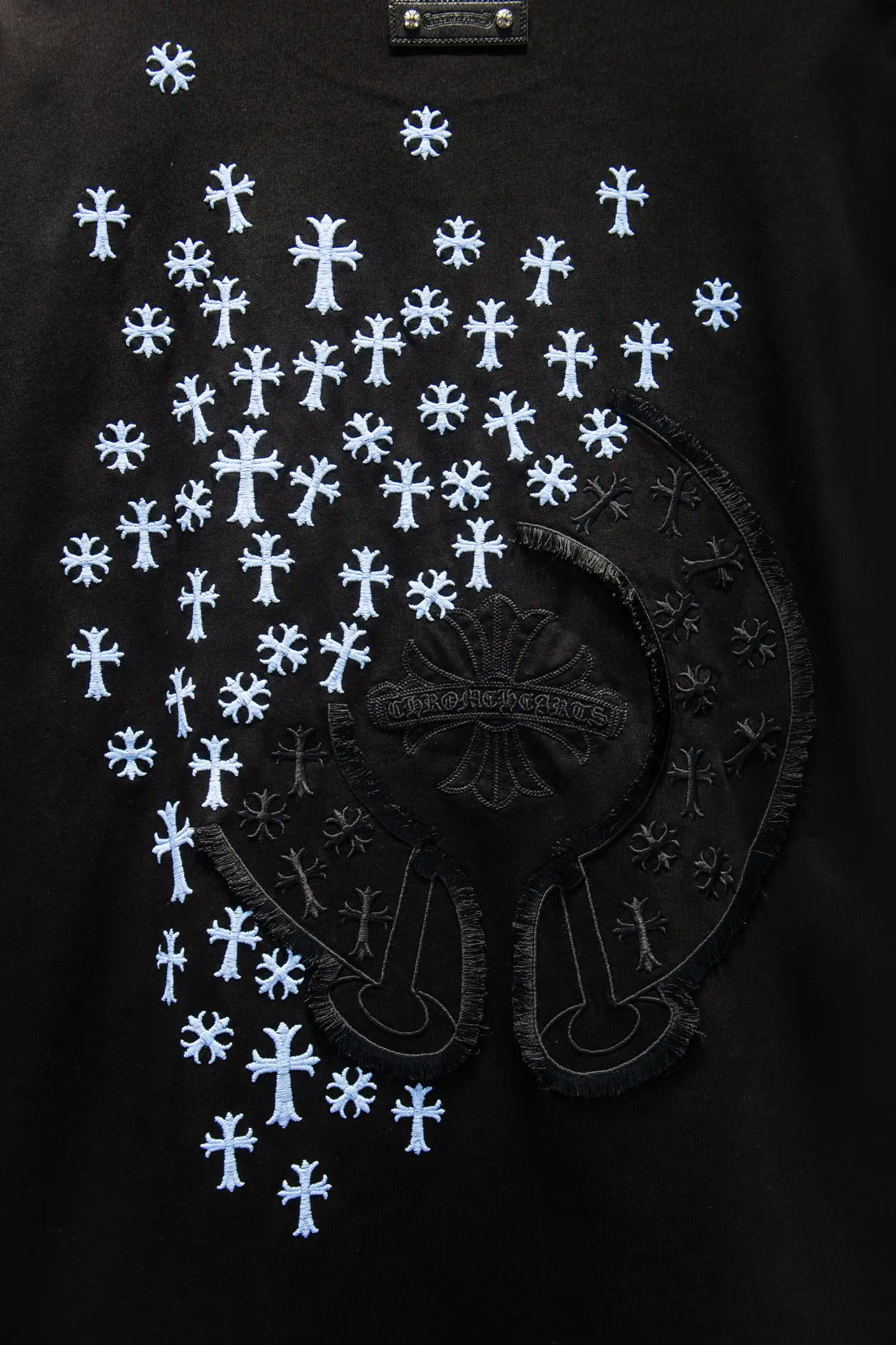 Embroidered Oversized Cotton T-Shirt D14515489 — view 6