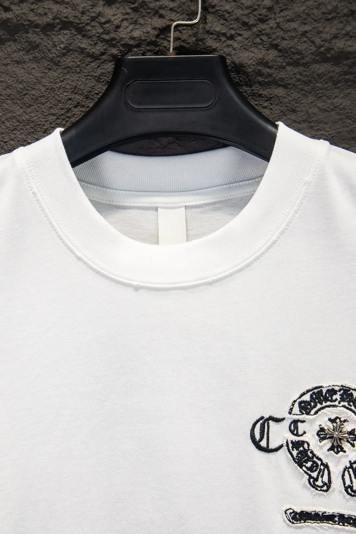 Oversized Embroidered Cotton T-Shirt D14515486 — view 3