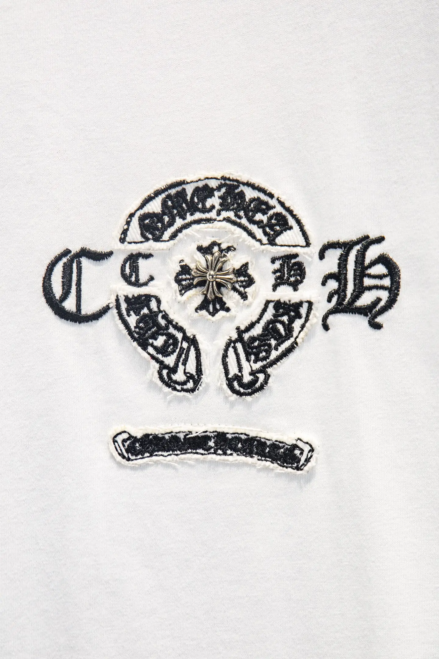 Oversized Embroidered Cotton T-Shirt D14515486 — view 4