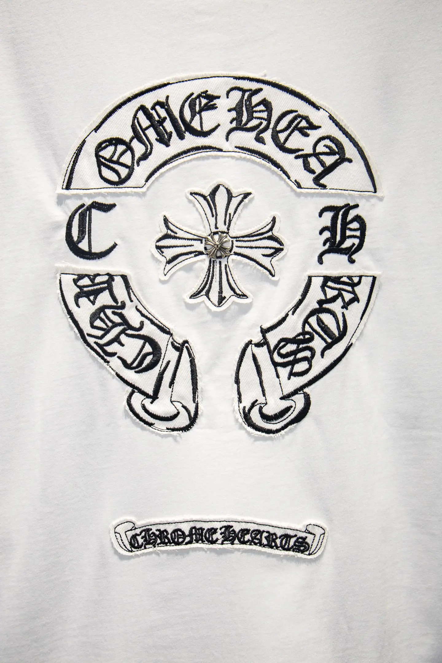 Oversized Embroidered Cotton T-Shirt D14515486 — view 5