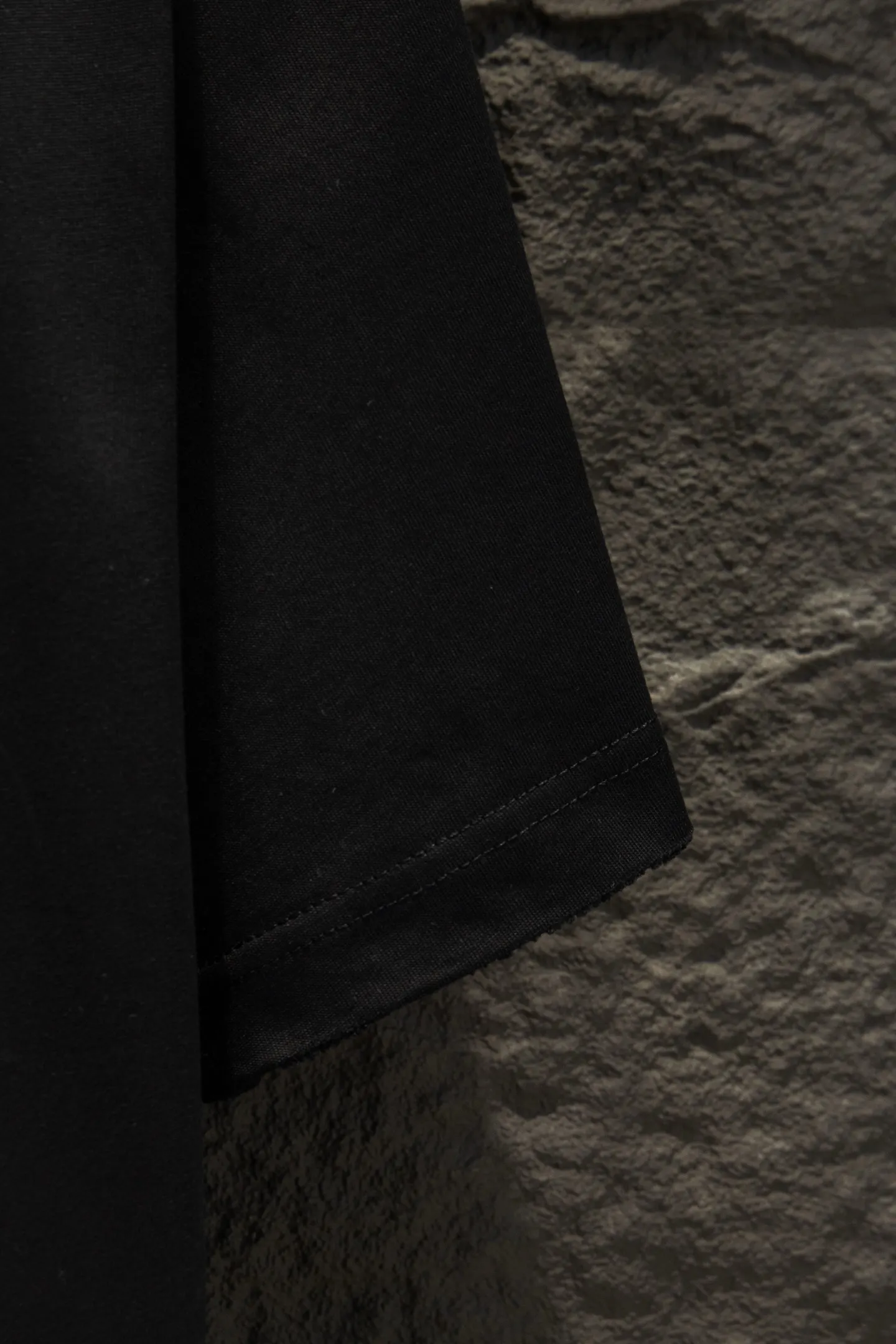 Embroidered Leather Patch Oversized T-Shirt D13515484 — view 7