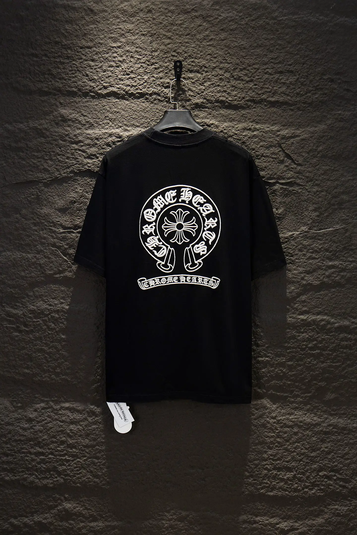 Embroidered Oversized Cotton T-Shirt D15012677 — view 2