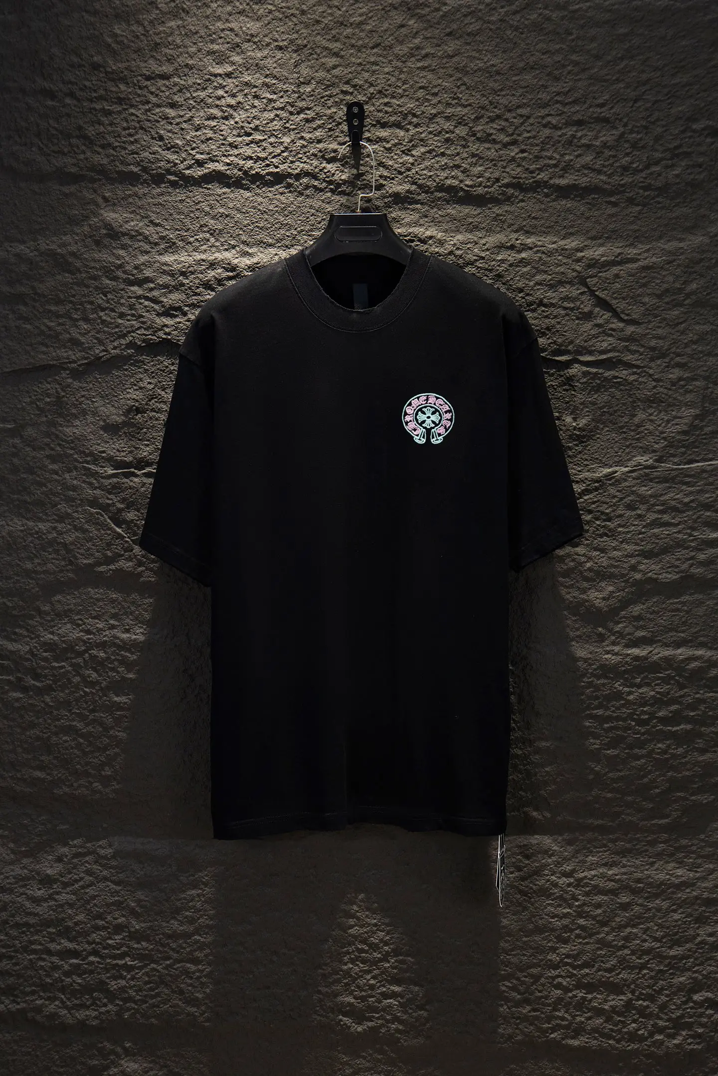 Embroidered Oversized Cotton T-Shirt D15012677 — view 3