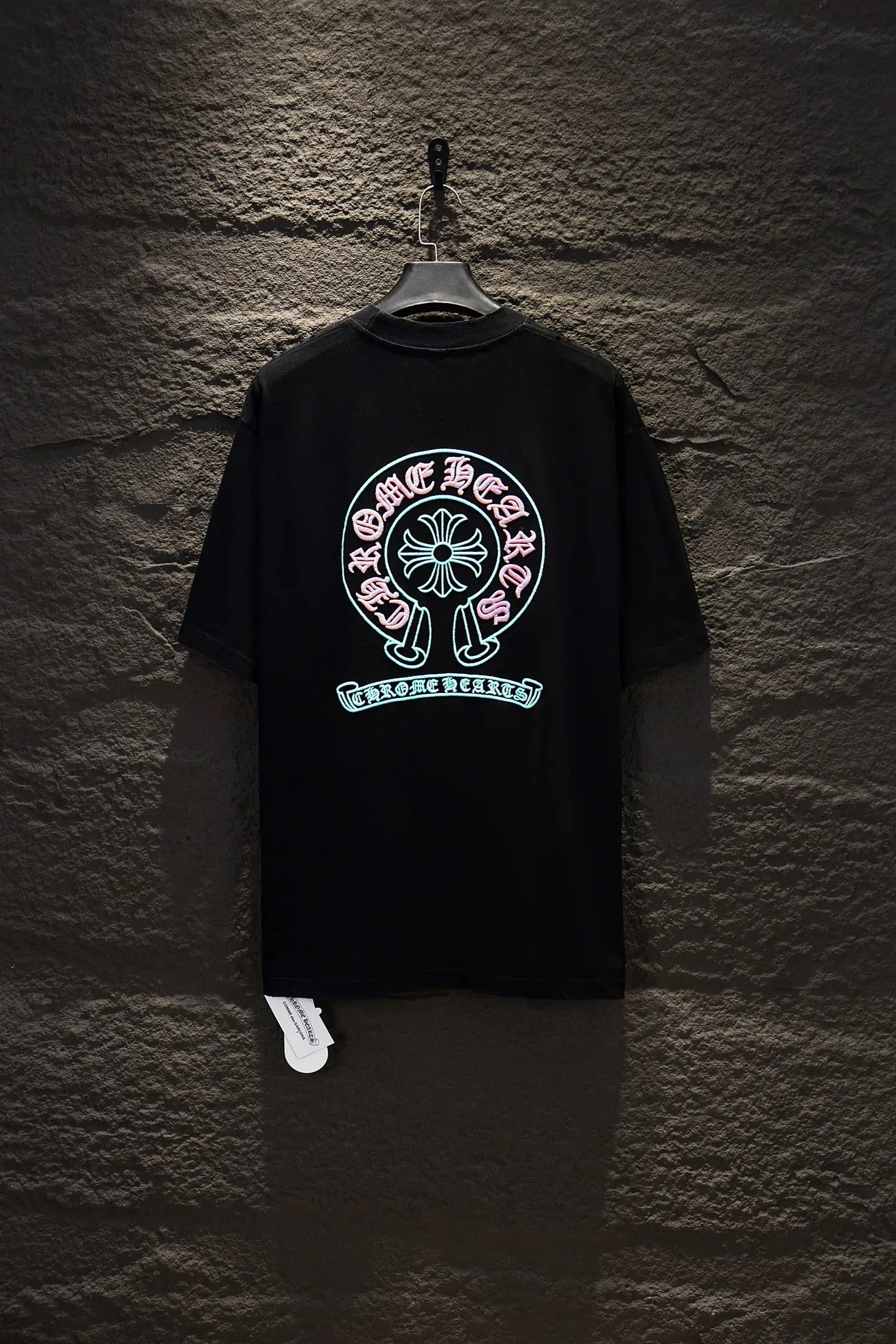 Embroidered Oversized Cotton T-Shirt D15012677 — view 4