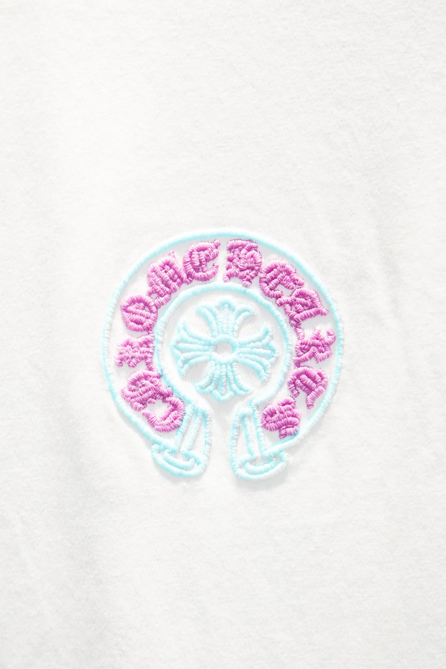 Embroidered Oversized Distressed Cotton T-Shirt D15012678 — view 5
