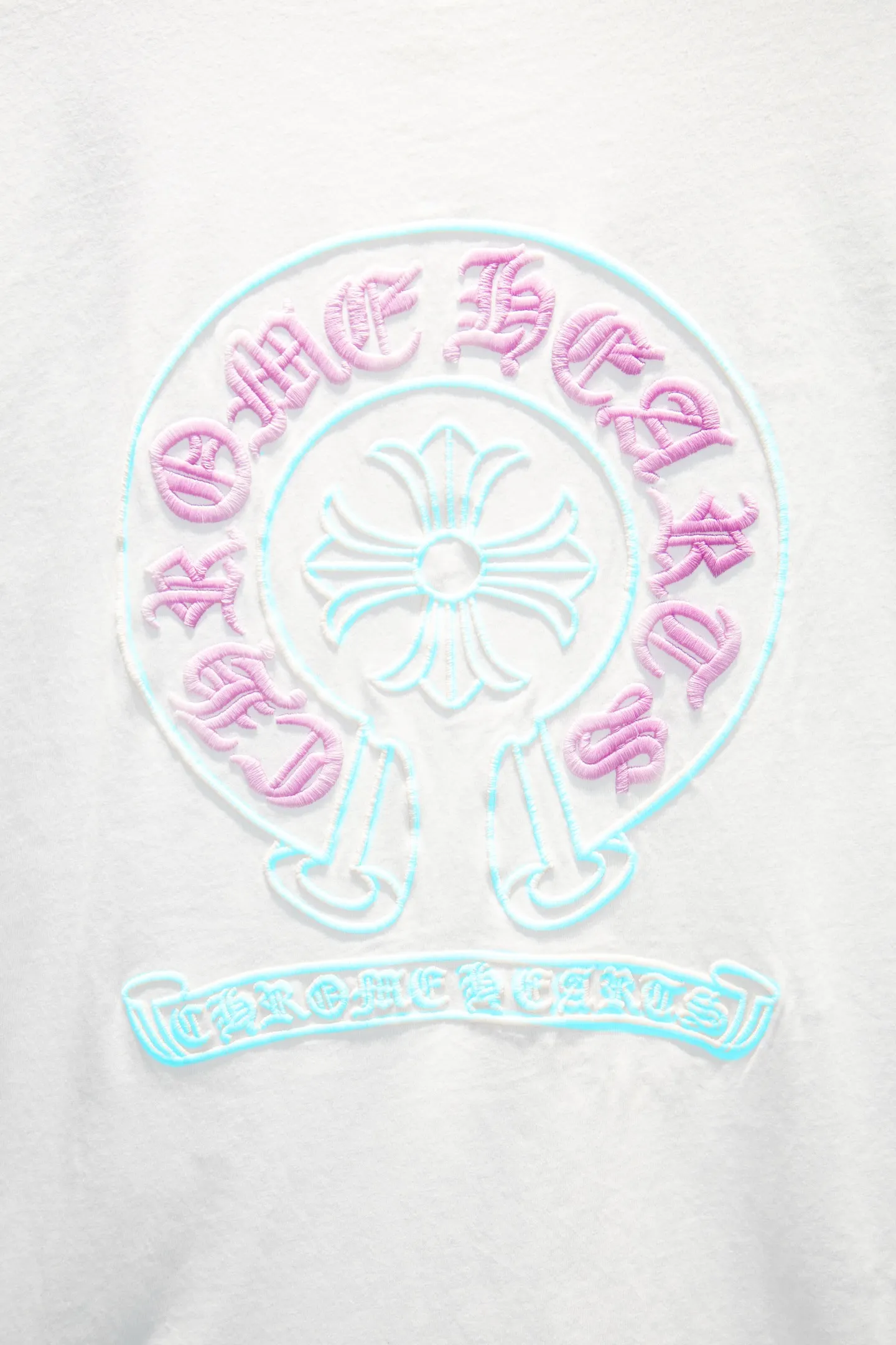 Embroidered Oversized Distressed Cotton T-Shirt D15012678 — view 6