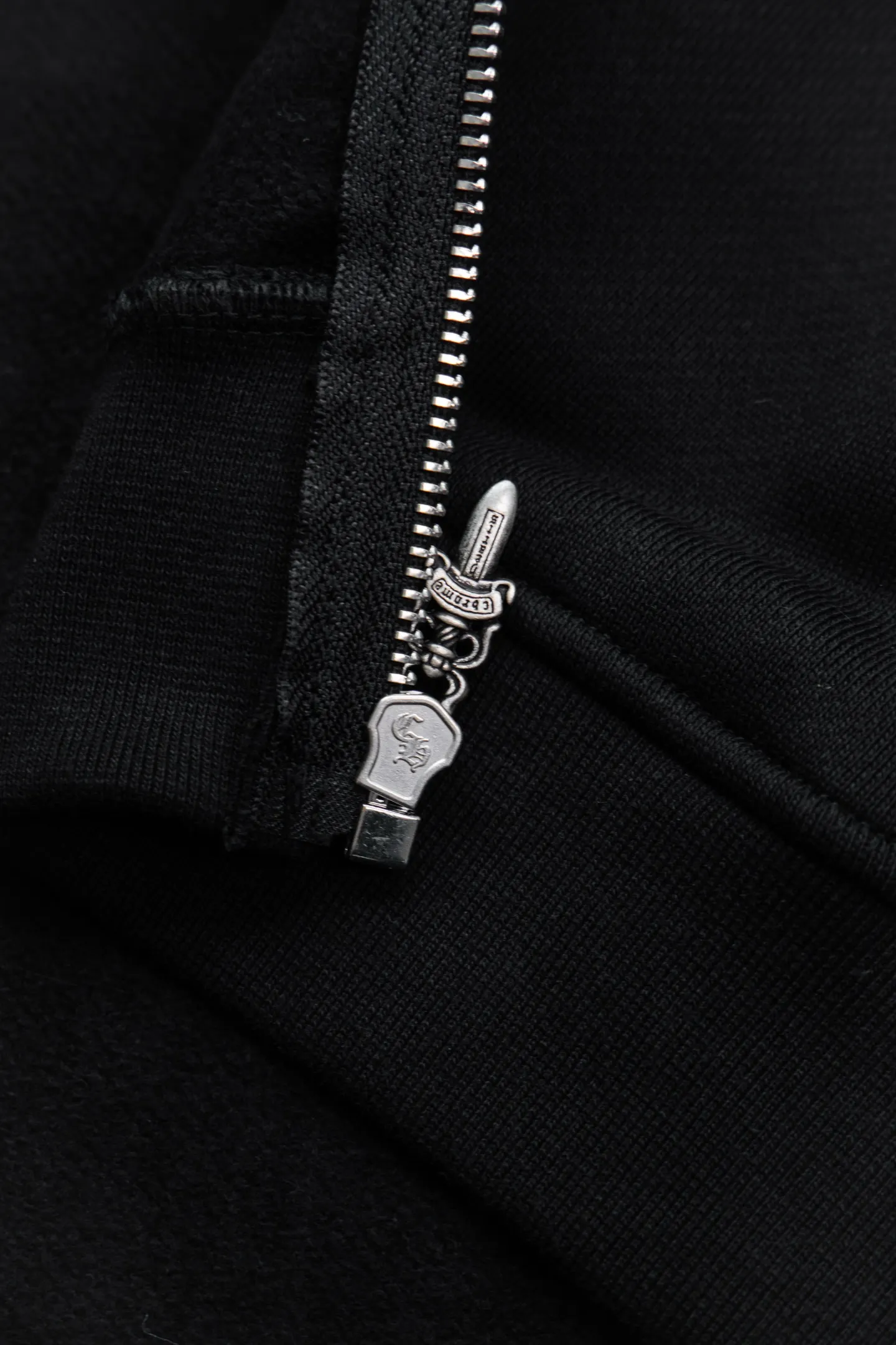 Logo-Print Cotton-Fleece Zip-Up Hoodie D22924243 — view 9