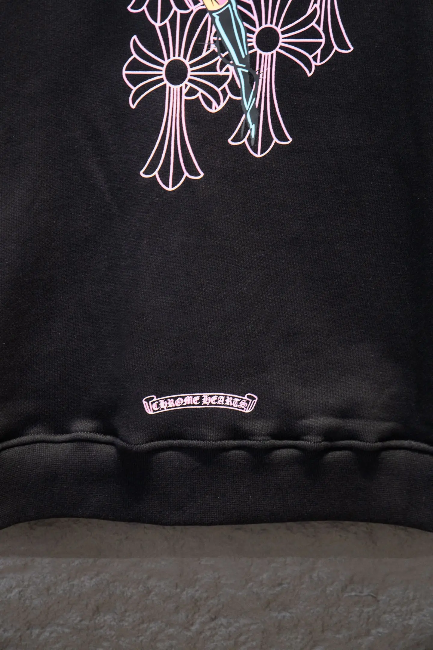 Logo-Print Cotton-Fleece Zip-Up Hoodie D22924242 — view 8