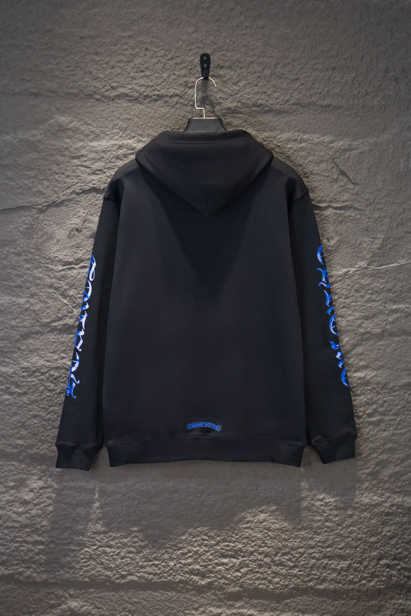 Logo Print Zip-Up Cotton Hoodie D22924215 — view 2