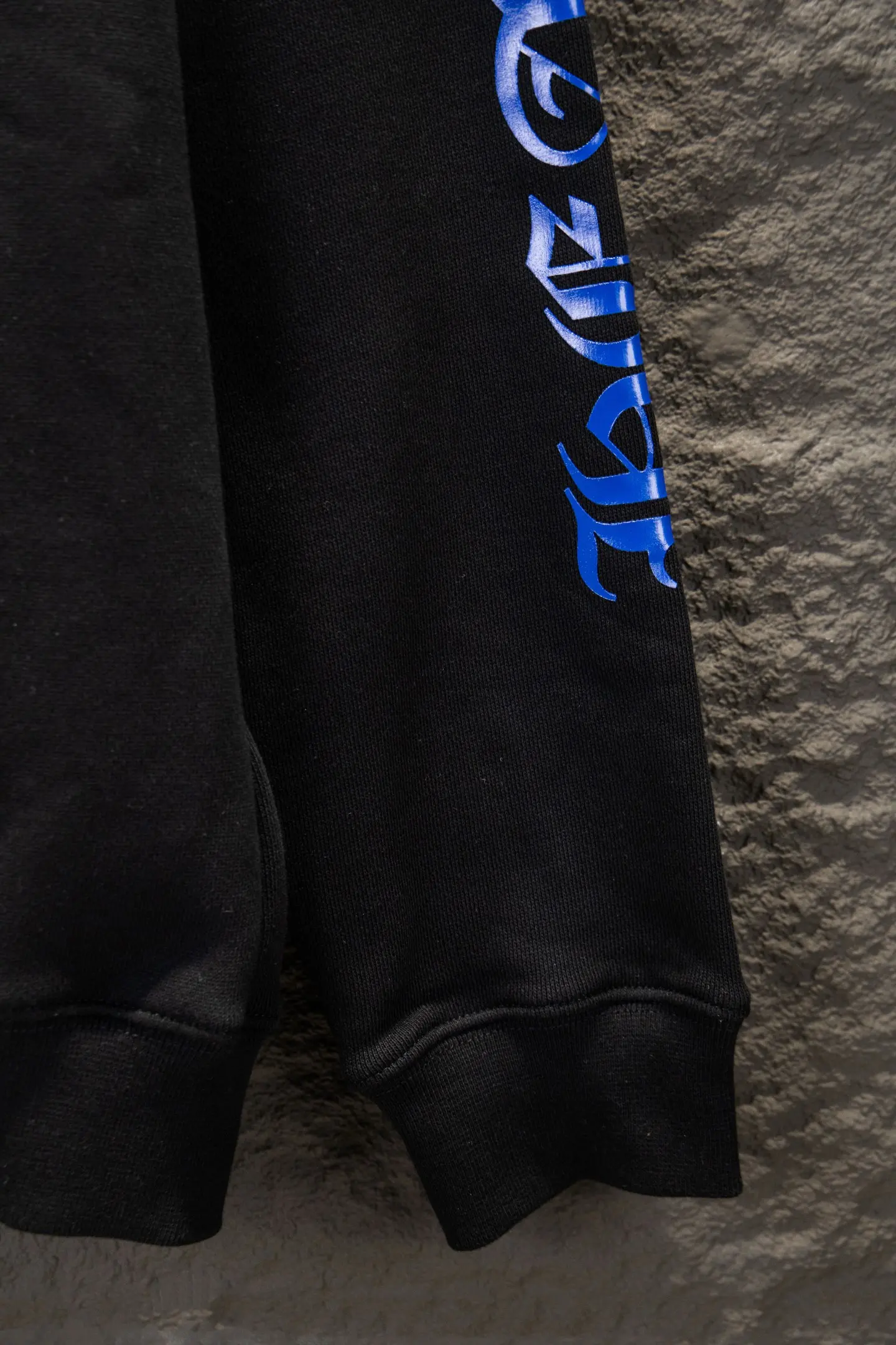 Logo Print Zip-Up Cotton Hoodie D22924215 — view 5