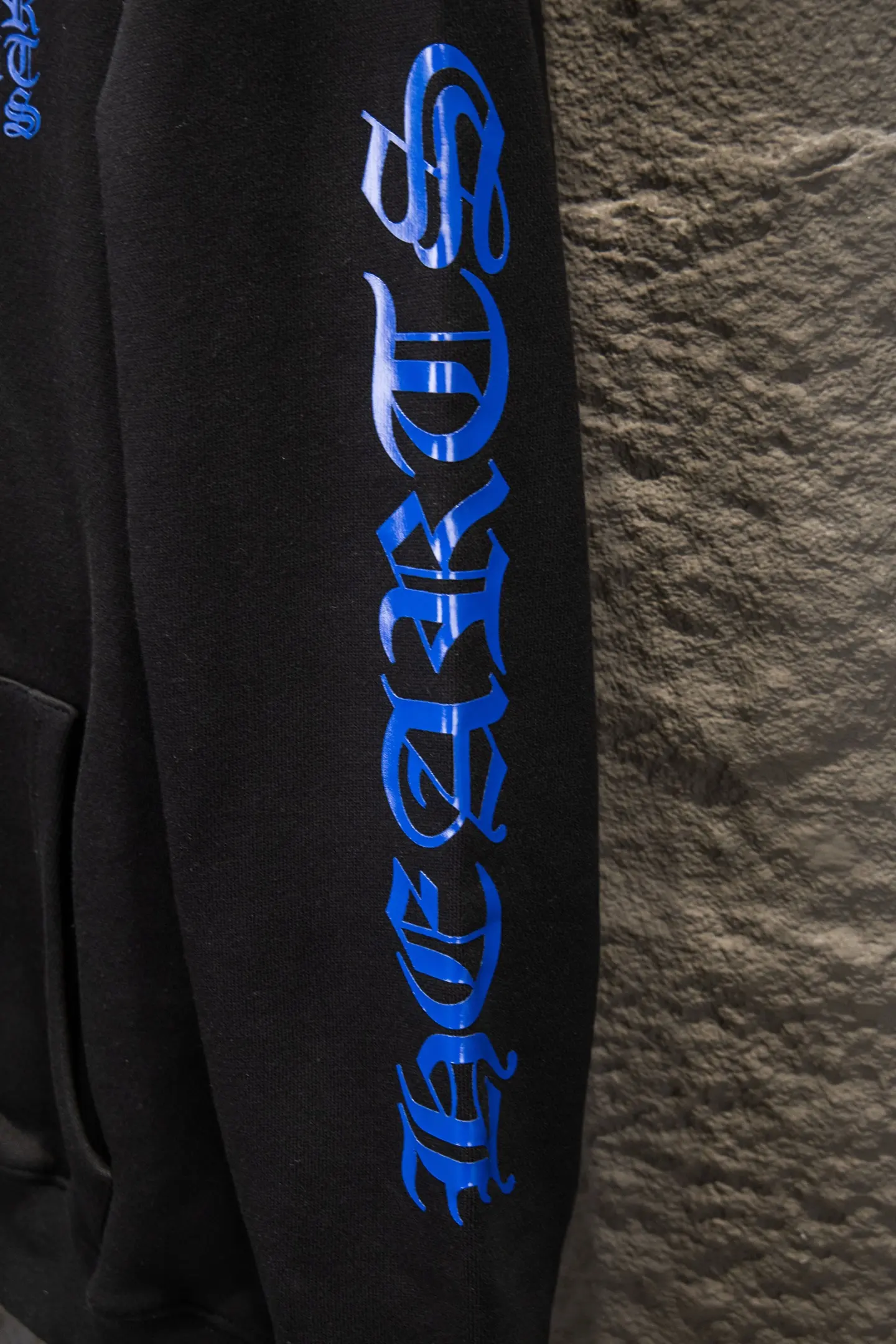 Logo Print Zip-Up Cotton Hoodie D22924215 — view 6