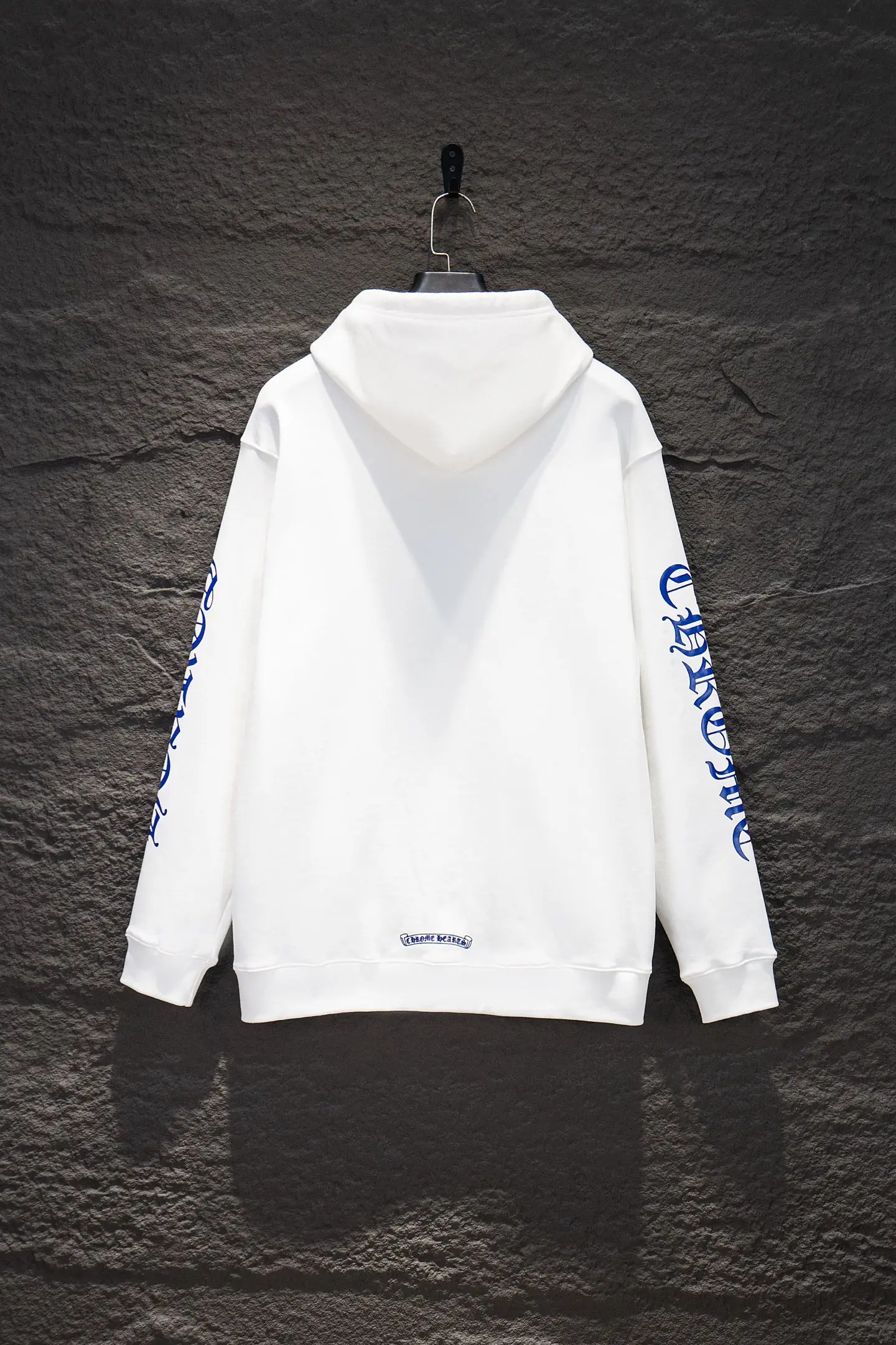 Logo-Print Cotton-Fleece Zip-Up Hoodie D22924216 — view 2