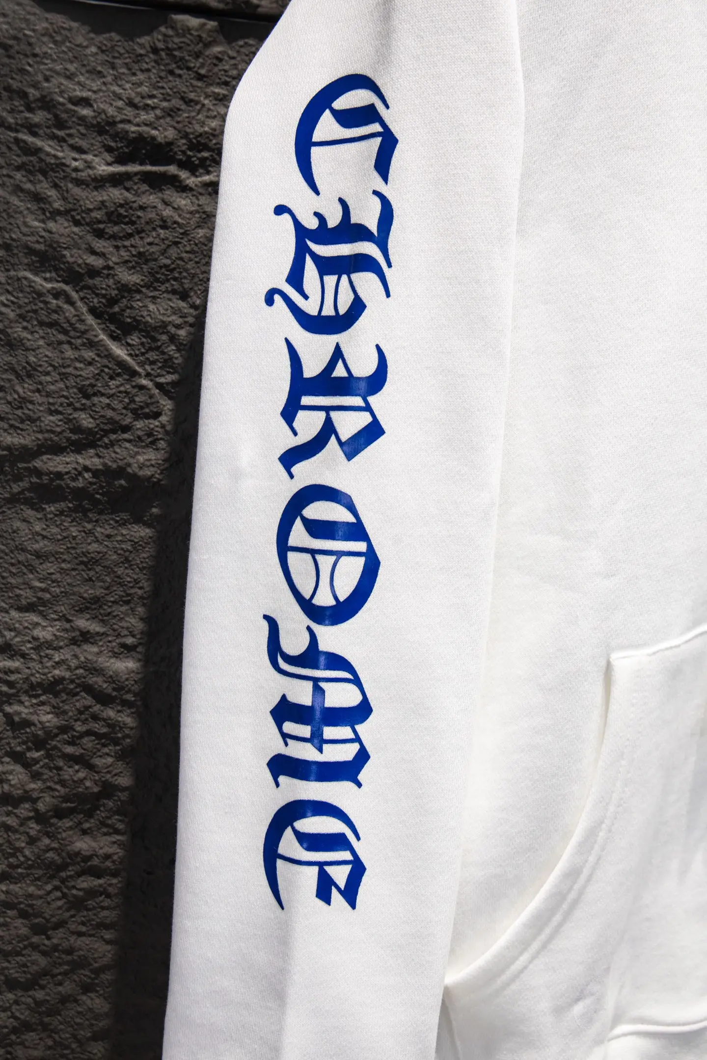 Logo-Print Cotton-Fleece Zip-Up Hoodie D22924216 — view 5