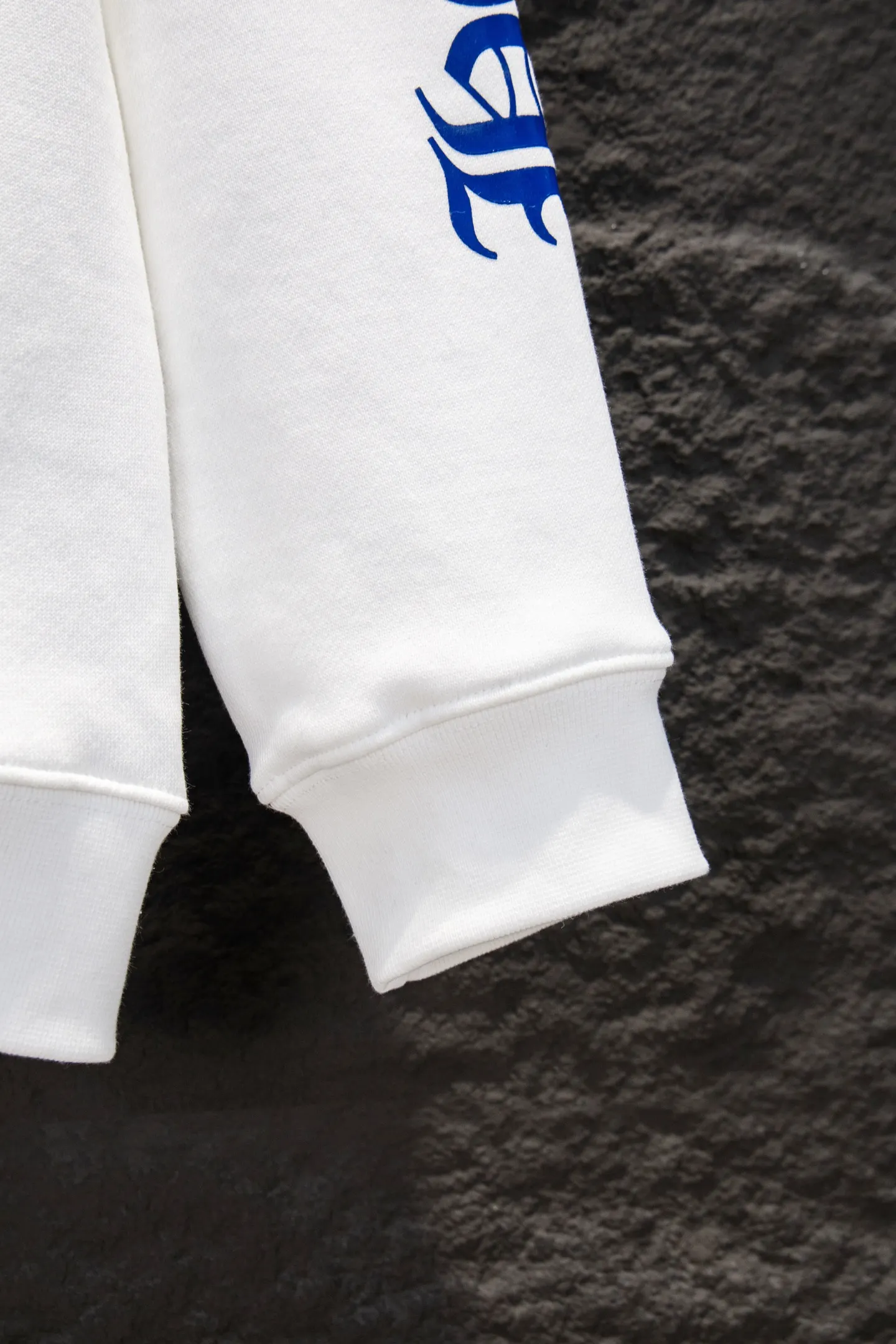 Logo-Print Cotton-Fleece Zip-Up Hoodie D22924216 — view 8