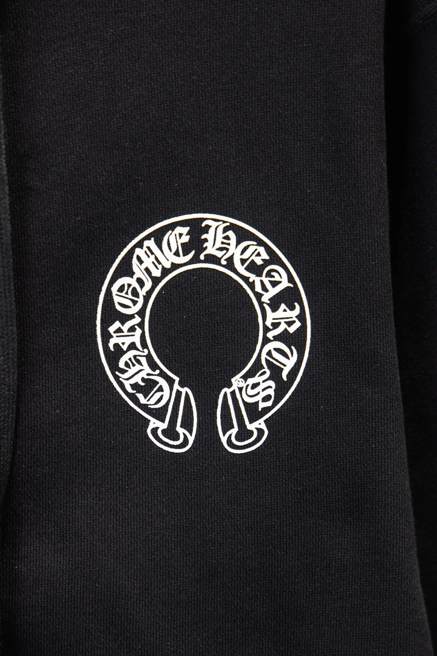 Logo-Print Cotton-Fleece Zip-Up Hoodie D22924246 — view 4