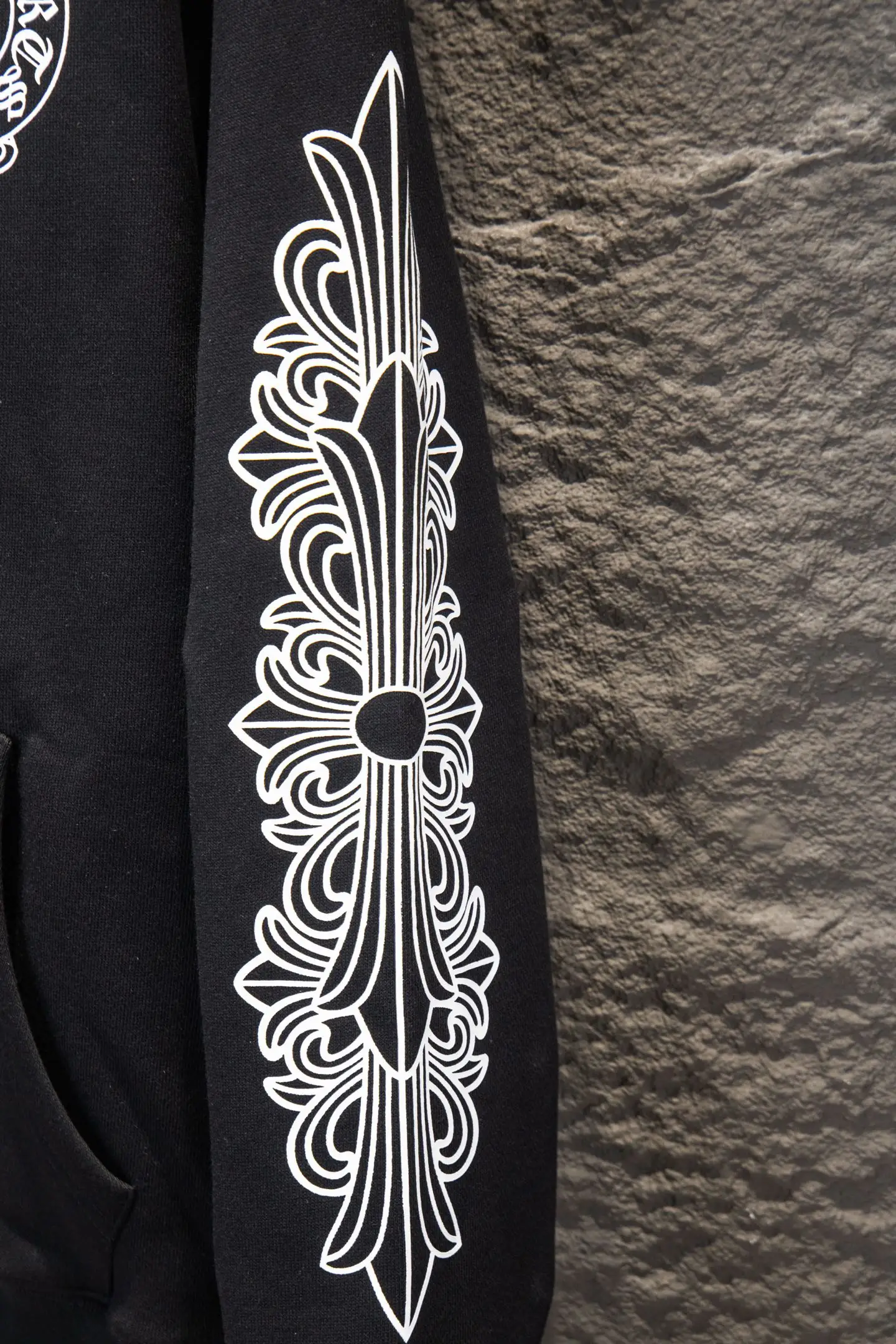 Logo-Print Cotton-Fleece Zip-Up Hoodie D22924246 — view 6