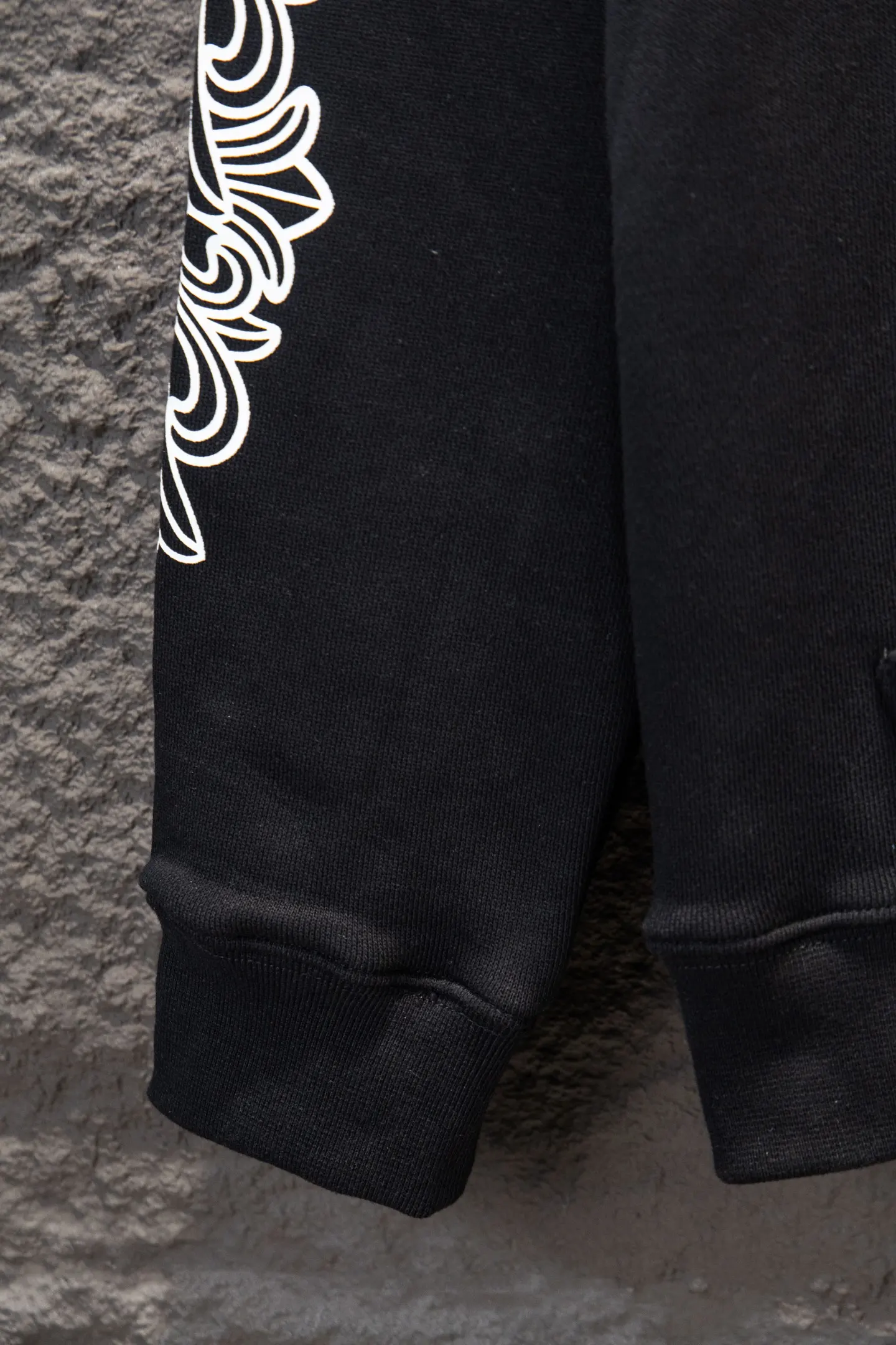 Logo-Print Cotton-Fleece Zip-Up Hoodie D22924246 — view 7