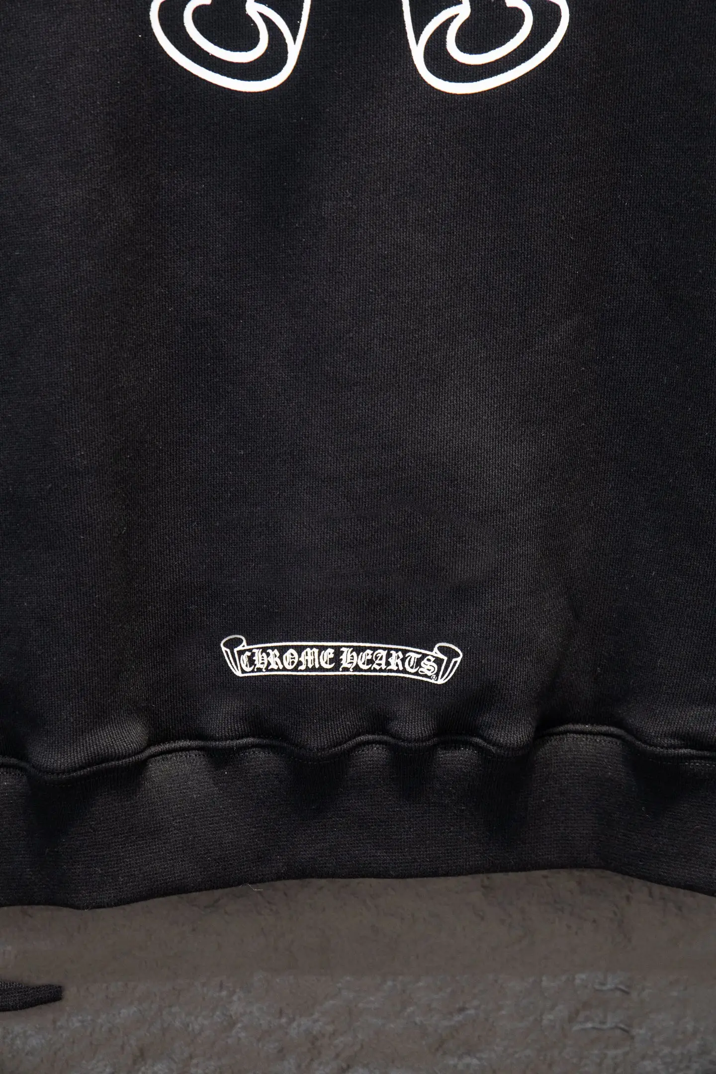 Logo-Print Cotton-Fleece Zip-Up Hoodie D22924246 — view 8