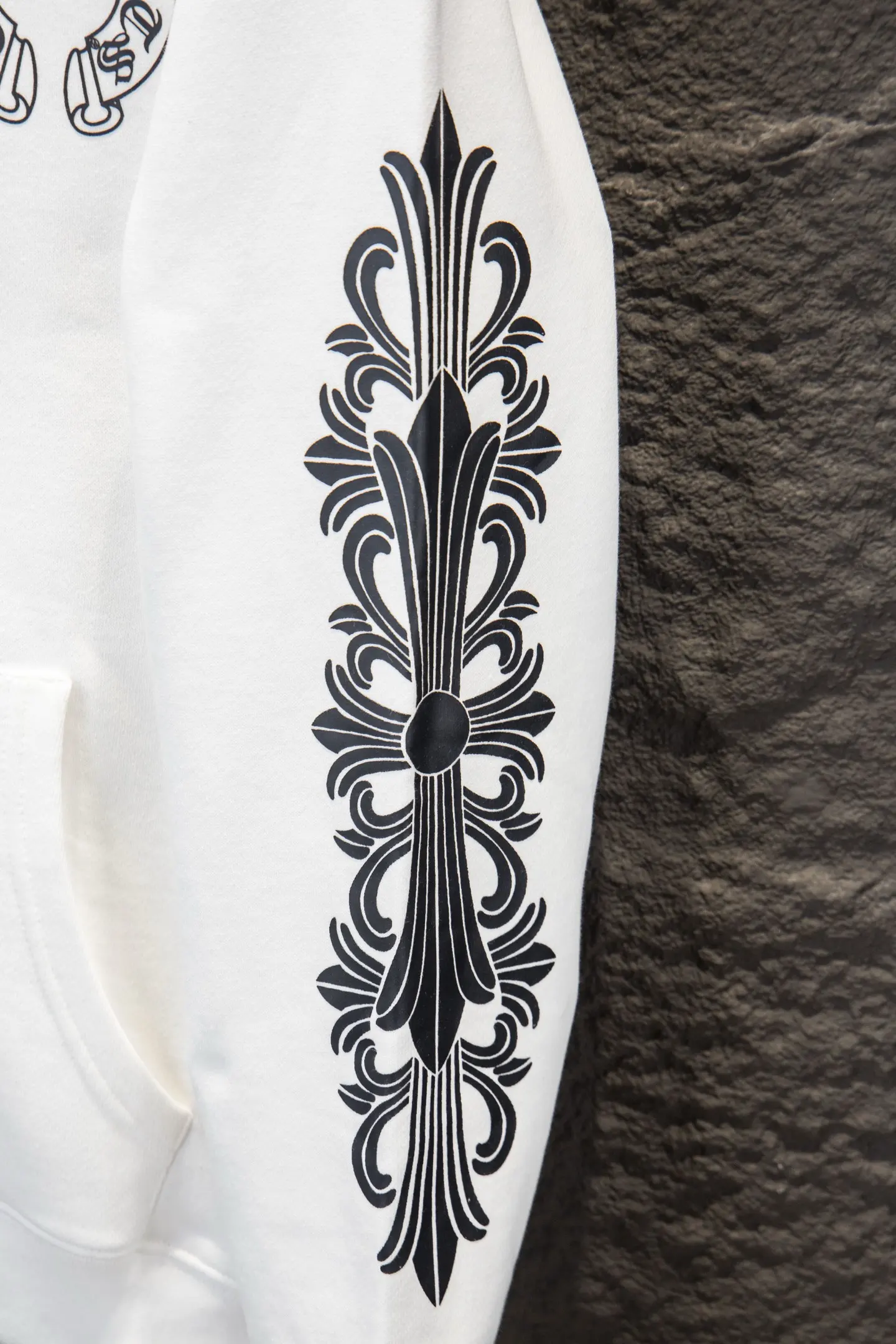 Logo-Print Cotton-Fleece Zip-Up Hoodie D22924247 — view 6