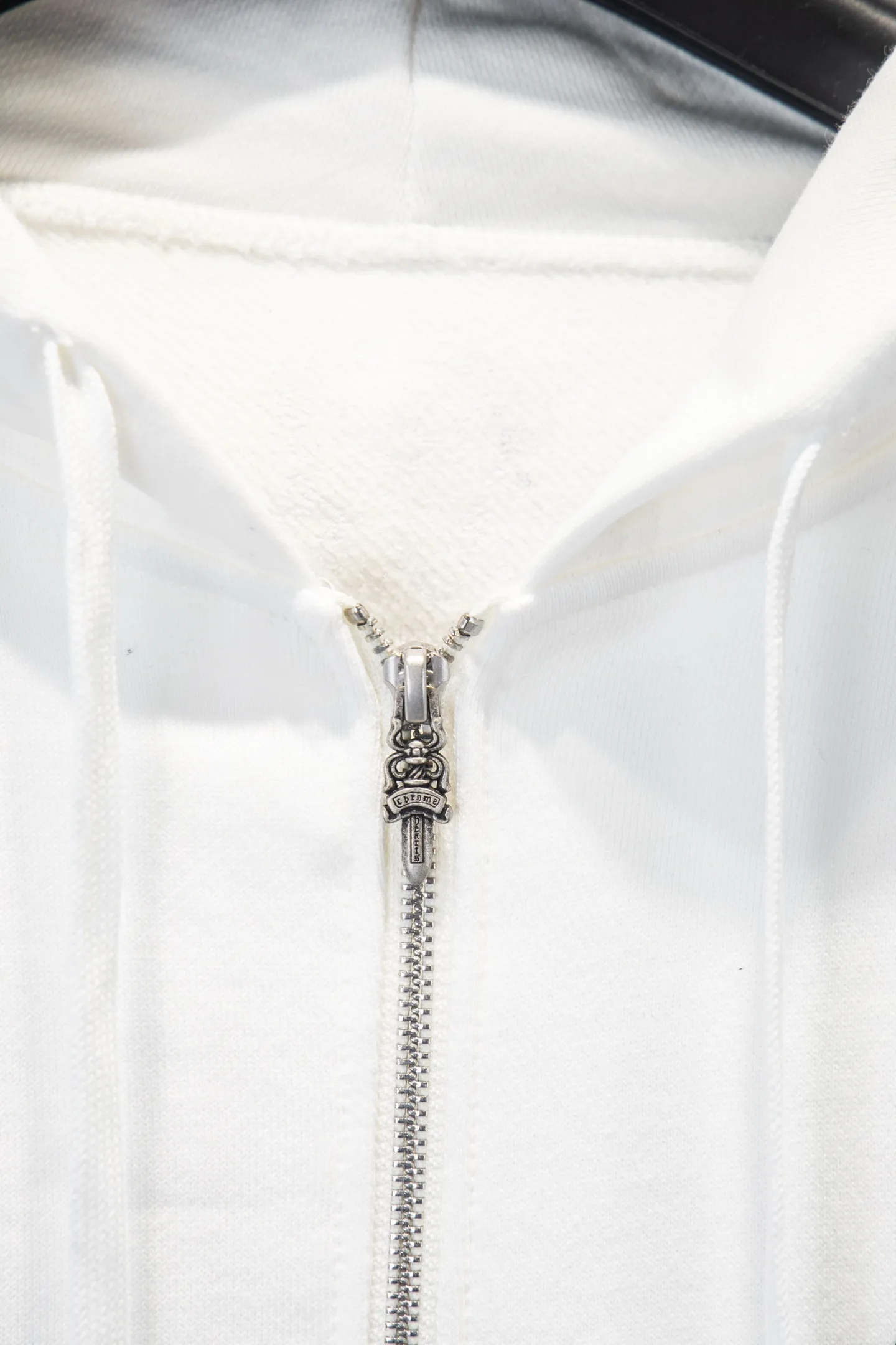 Logo-Print Cotton-Fleece Zip-Up Hoodie D22924247 — view 9