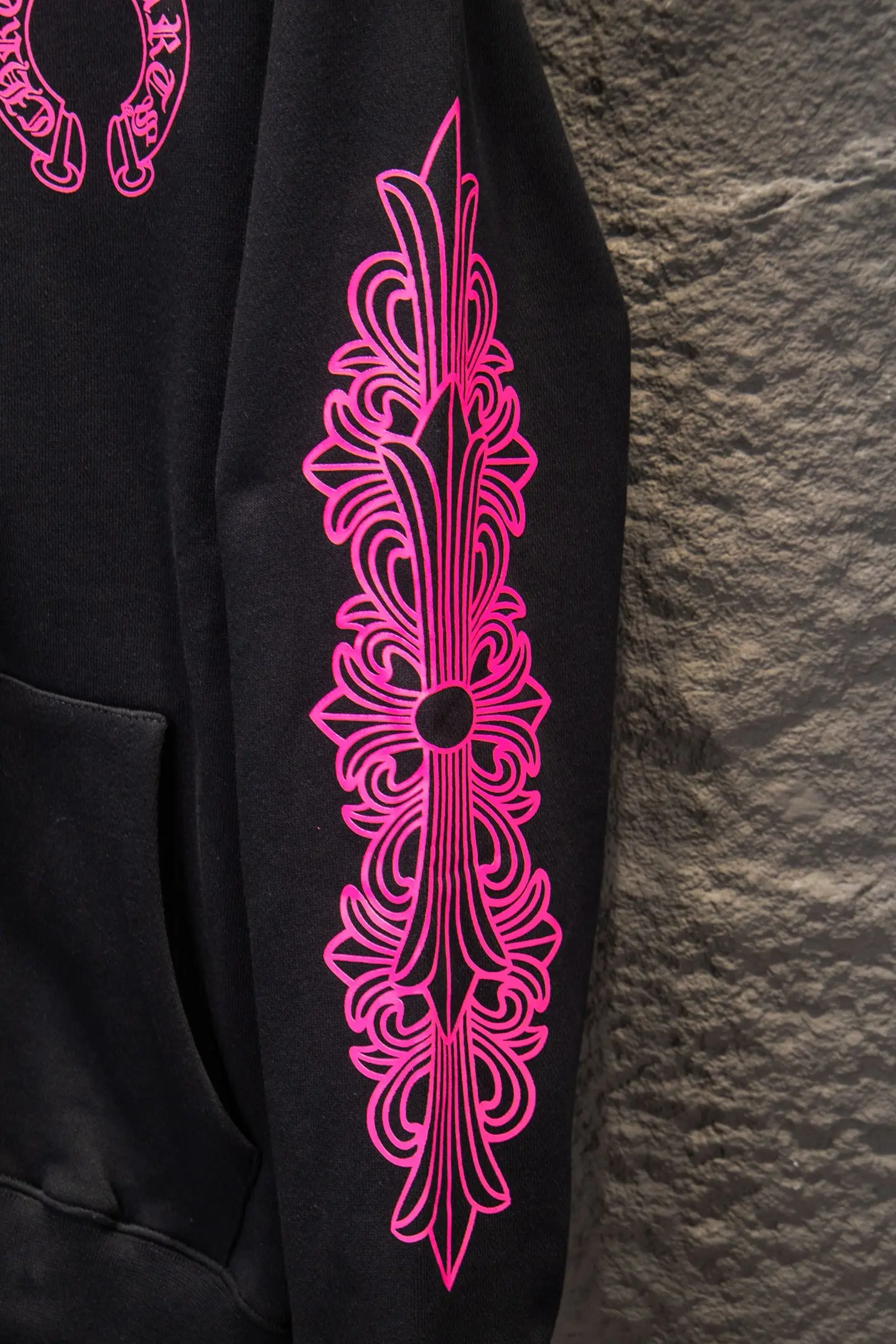 Logo-Print Cotton-Fleece Zip-Up Hoodie D22924244 — view 8