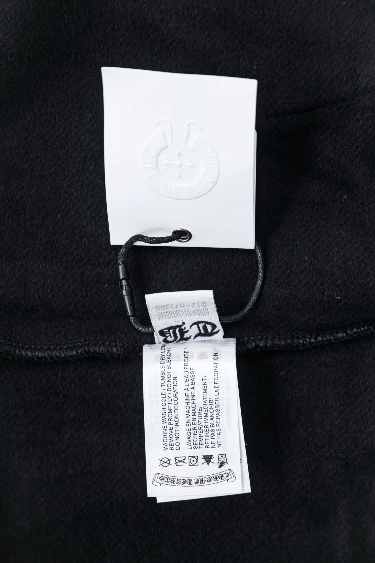 Logo-Print Cotton-Fleece Zip-Up Hoodie D22924244 — view 13