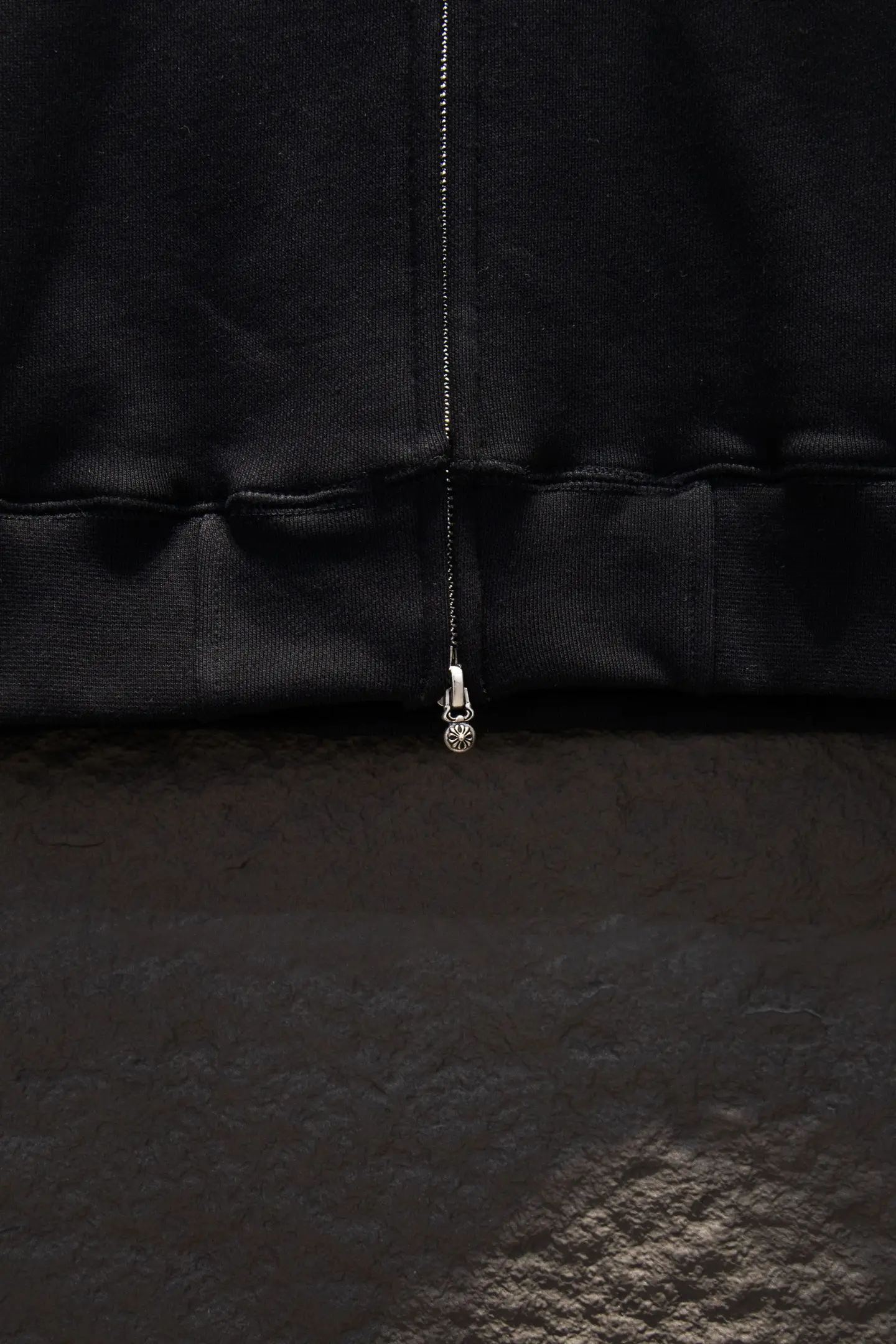 Embroidered Logo Oversized Zip-Up Hoodie D22524231 — view 15