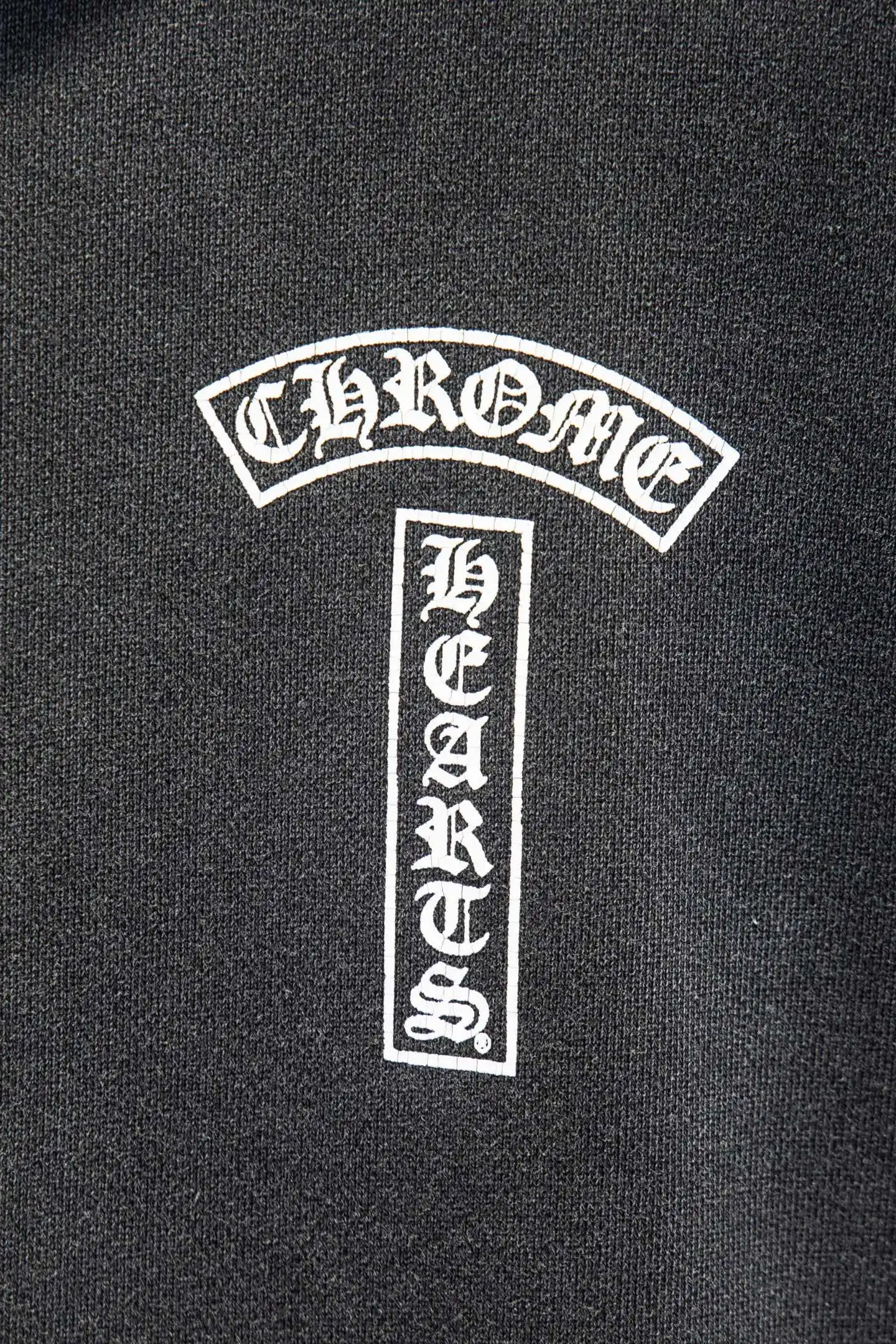 Logo-Print Washed Cotton Zip-Up Hoodie D23524206 — view 4