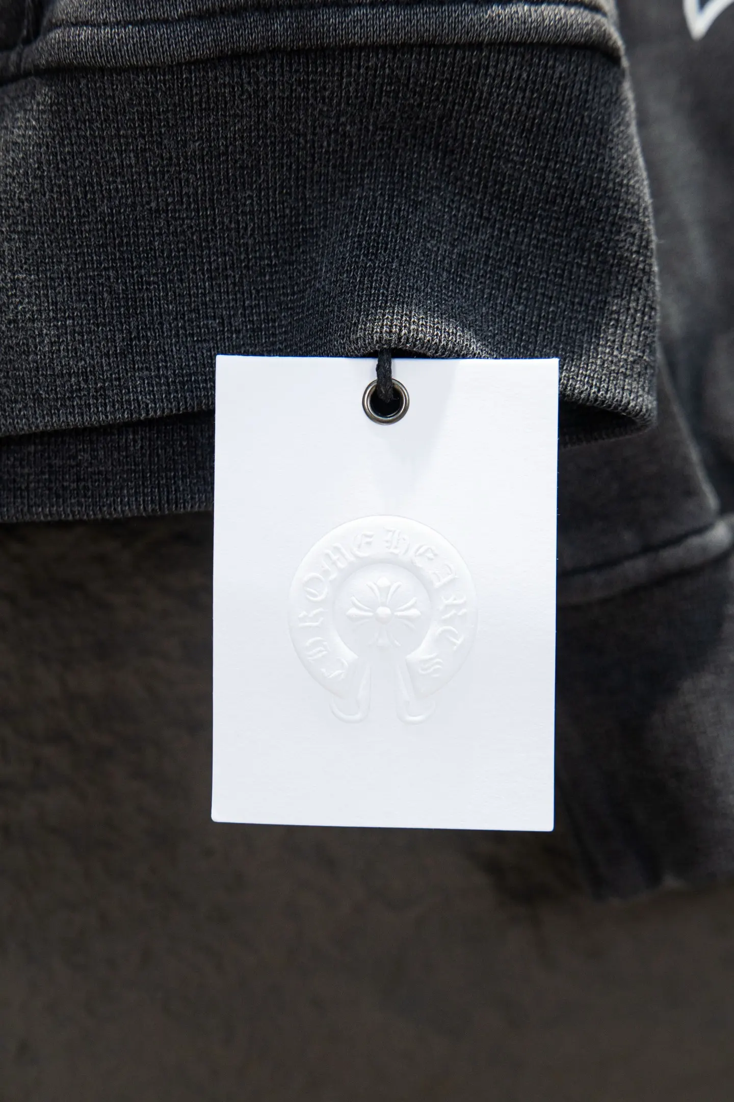 Logo-Print Washed Cotton Zip-Up Hoodie D23524206 — view 16
