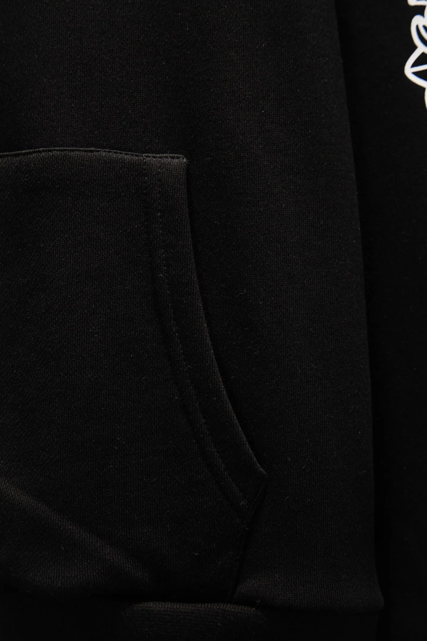 Logo Print Oversized Cotton Hoodie D20524239 — view 11